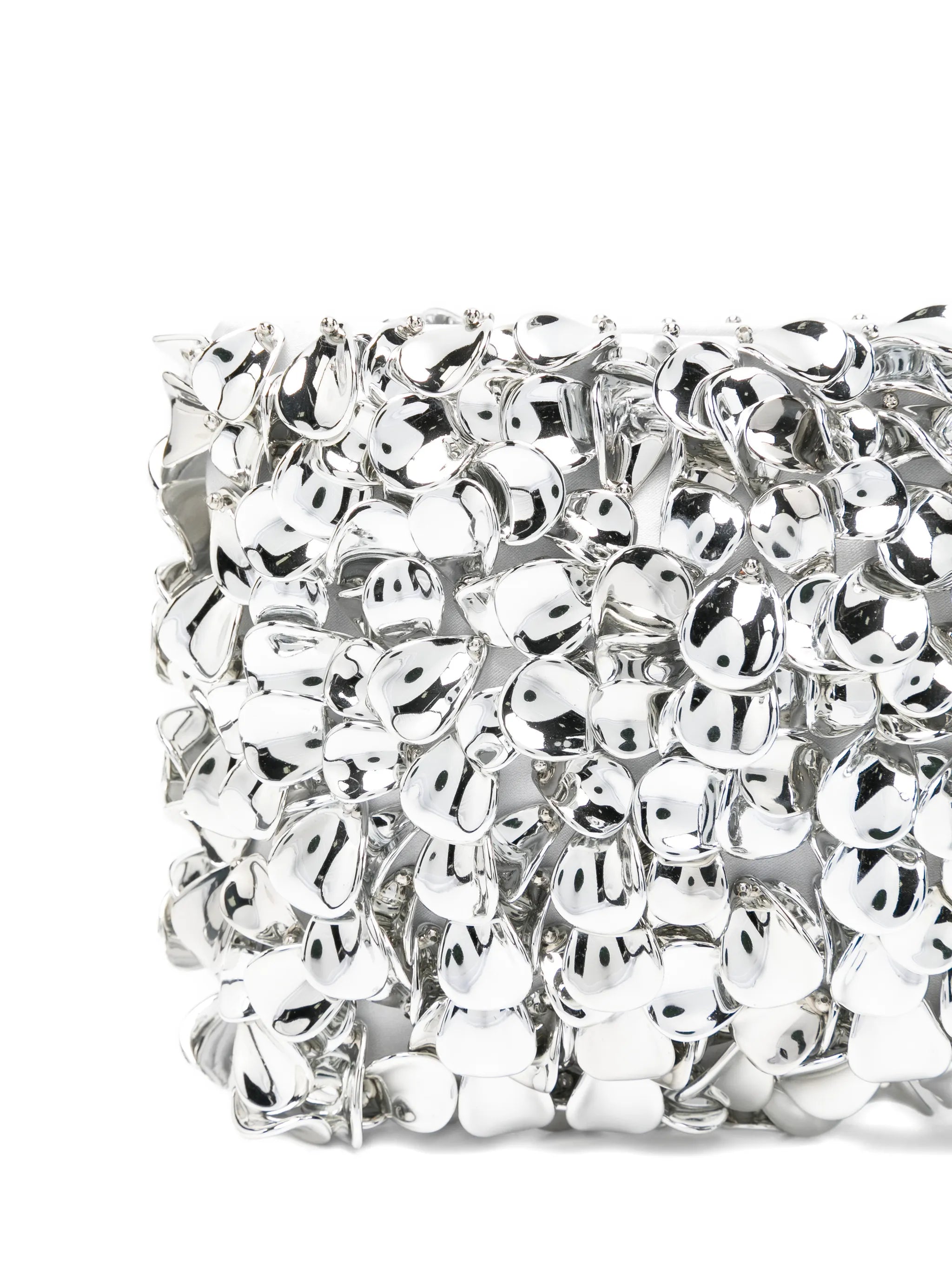 Reese beaded chain-strap clutch bag