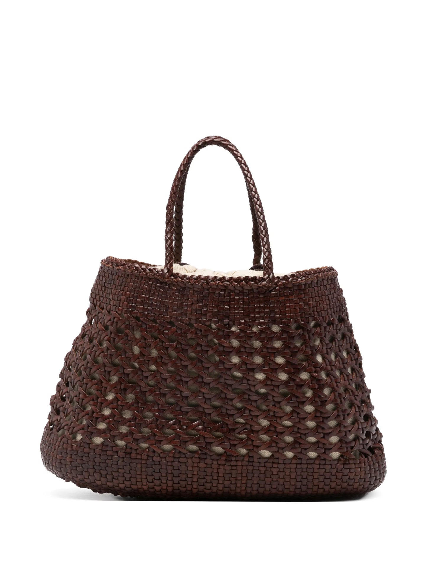 Santa Cano woven braided tote bag