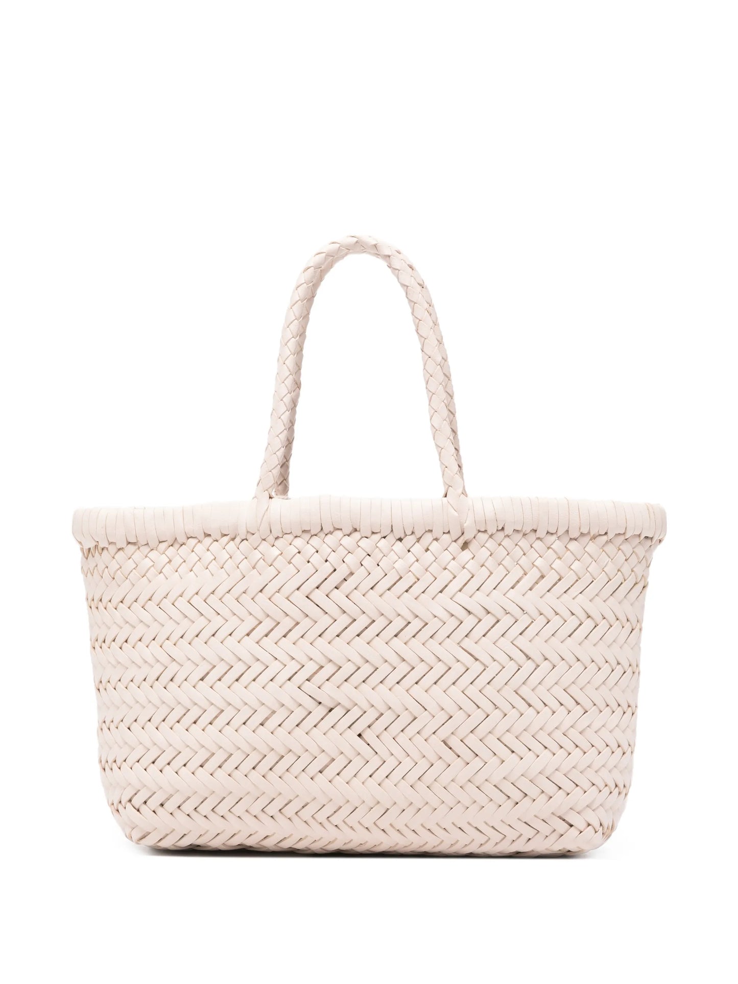 mini Flat Gora interwoven tote bag