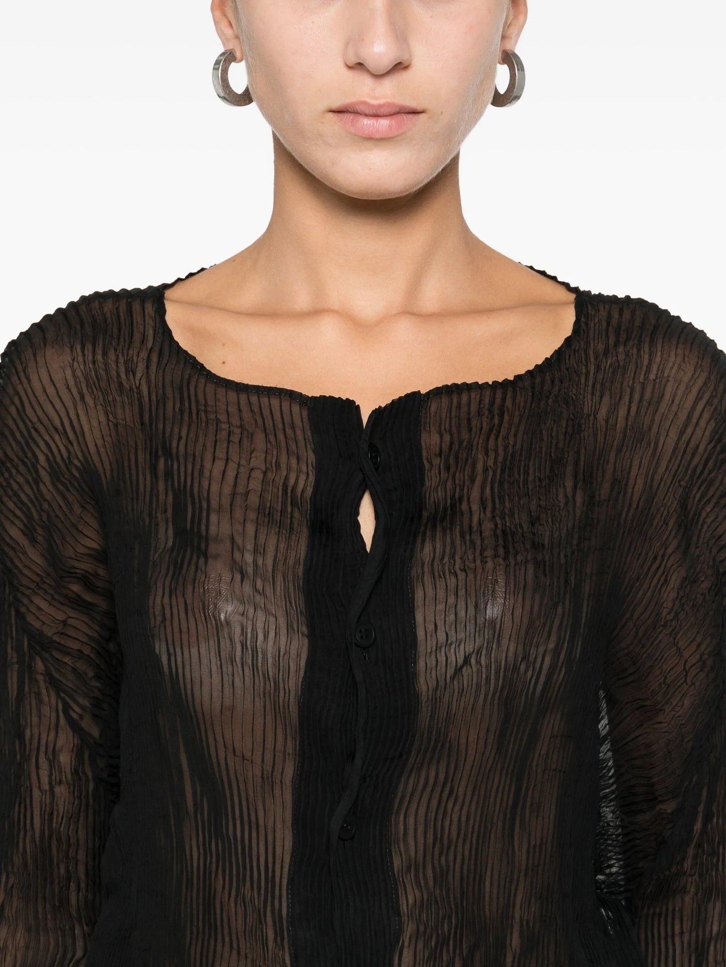 chiffon cardigan