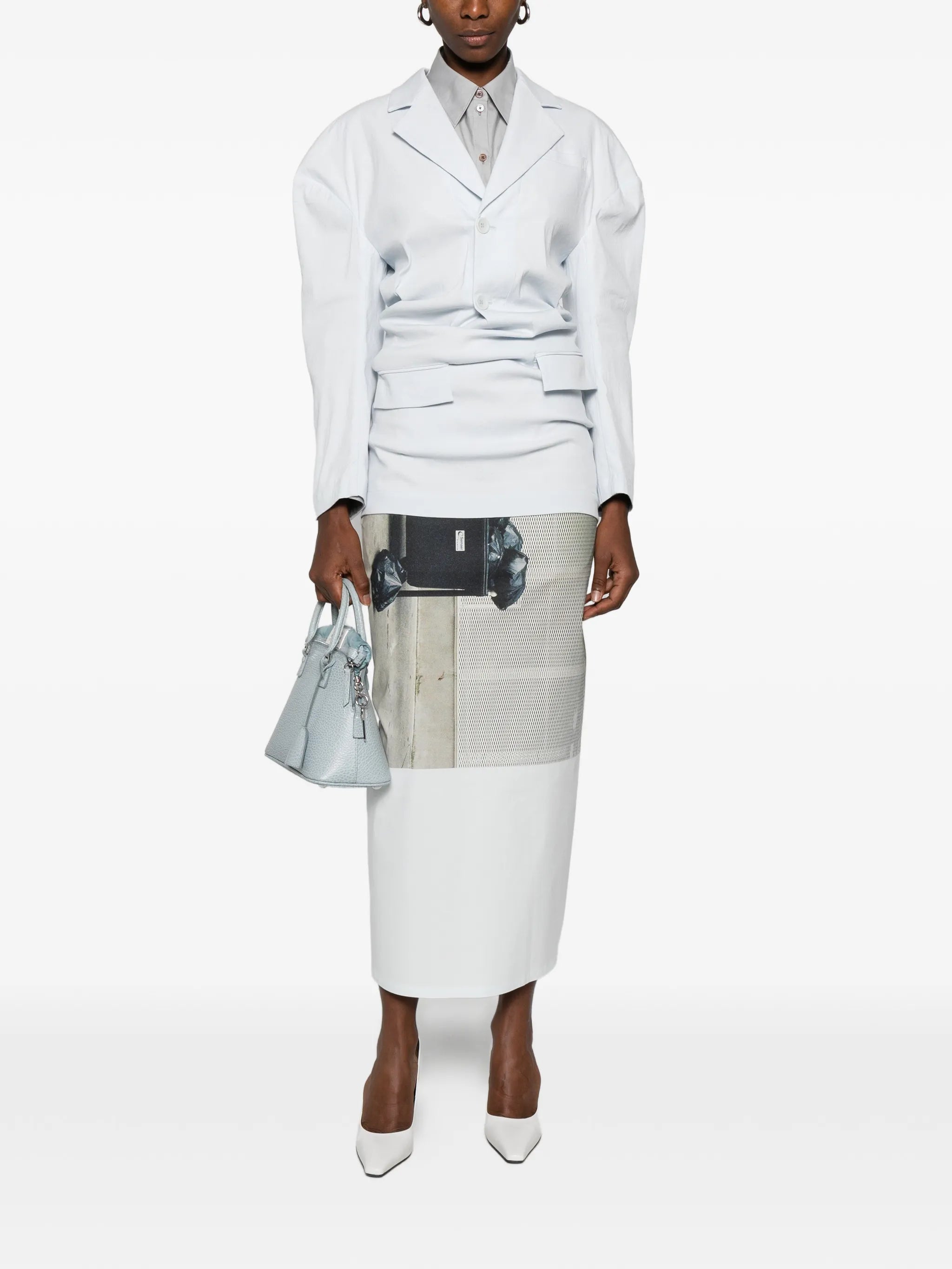 Like Torso notched lapels blazer