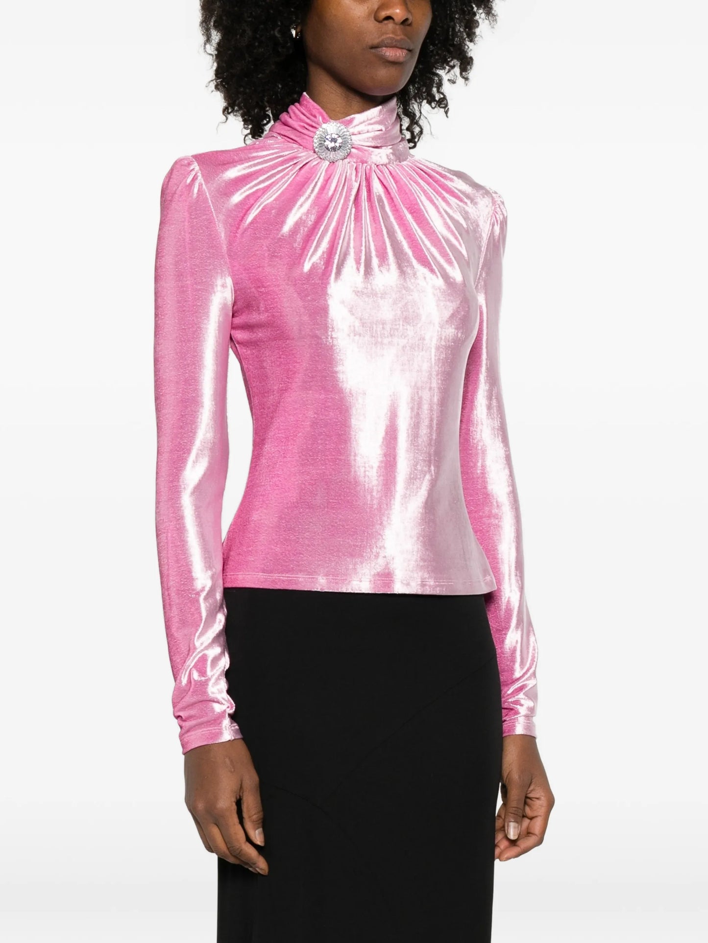 neck-embellishment top