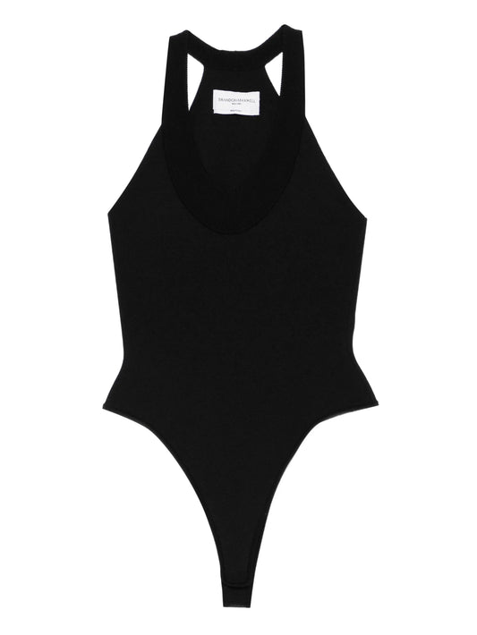 knit ribbed bodysuit