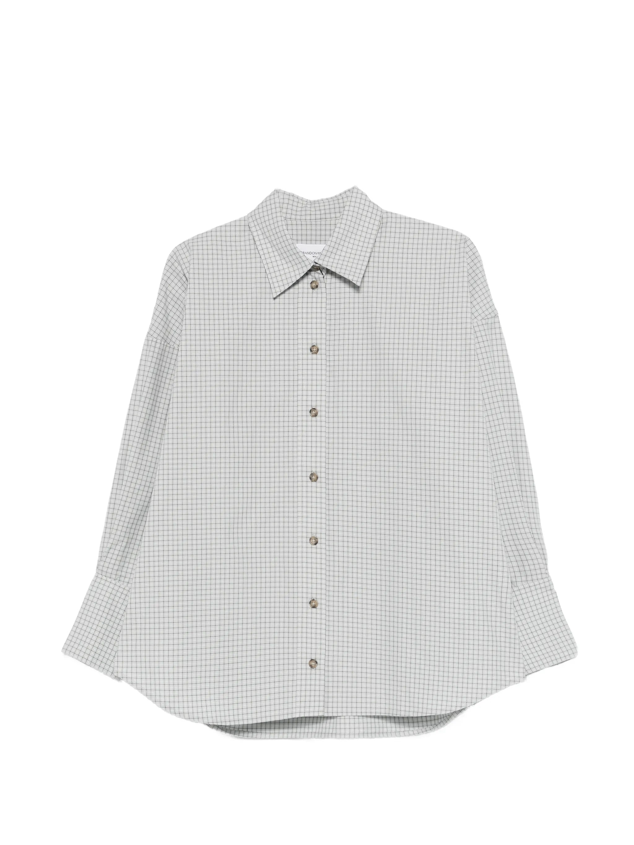 checkered boyfriend shirt