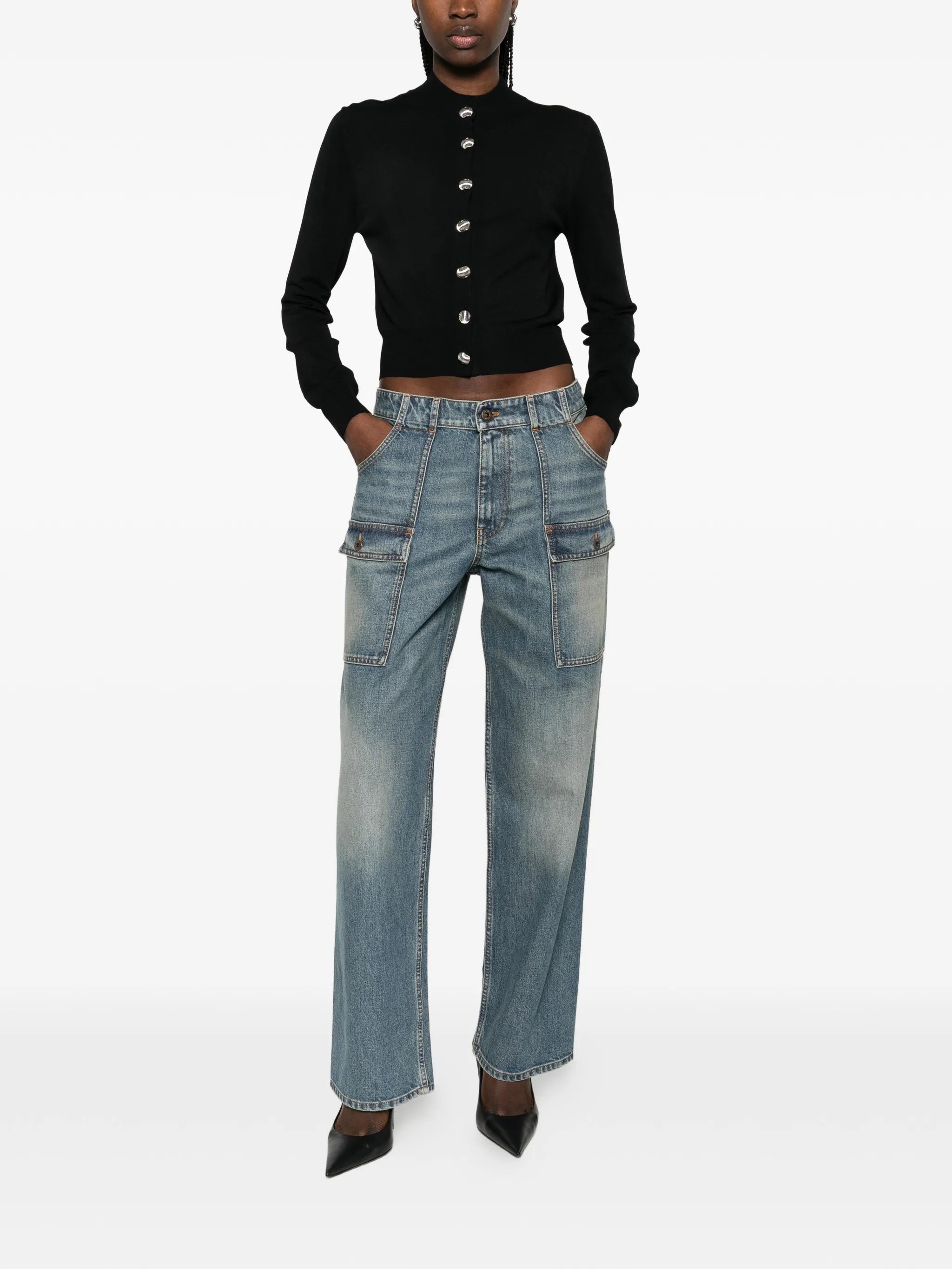 Aubrey button-up cardigan