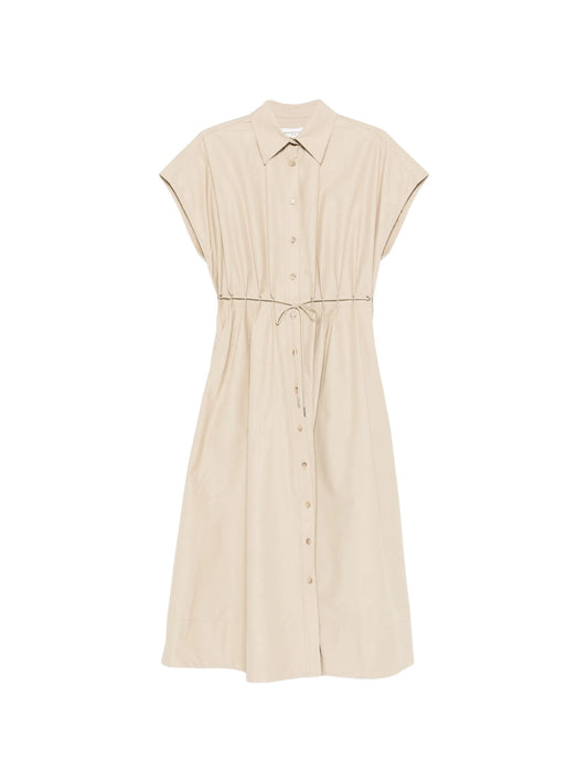 Blake eyelet waist shirt dress