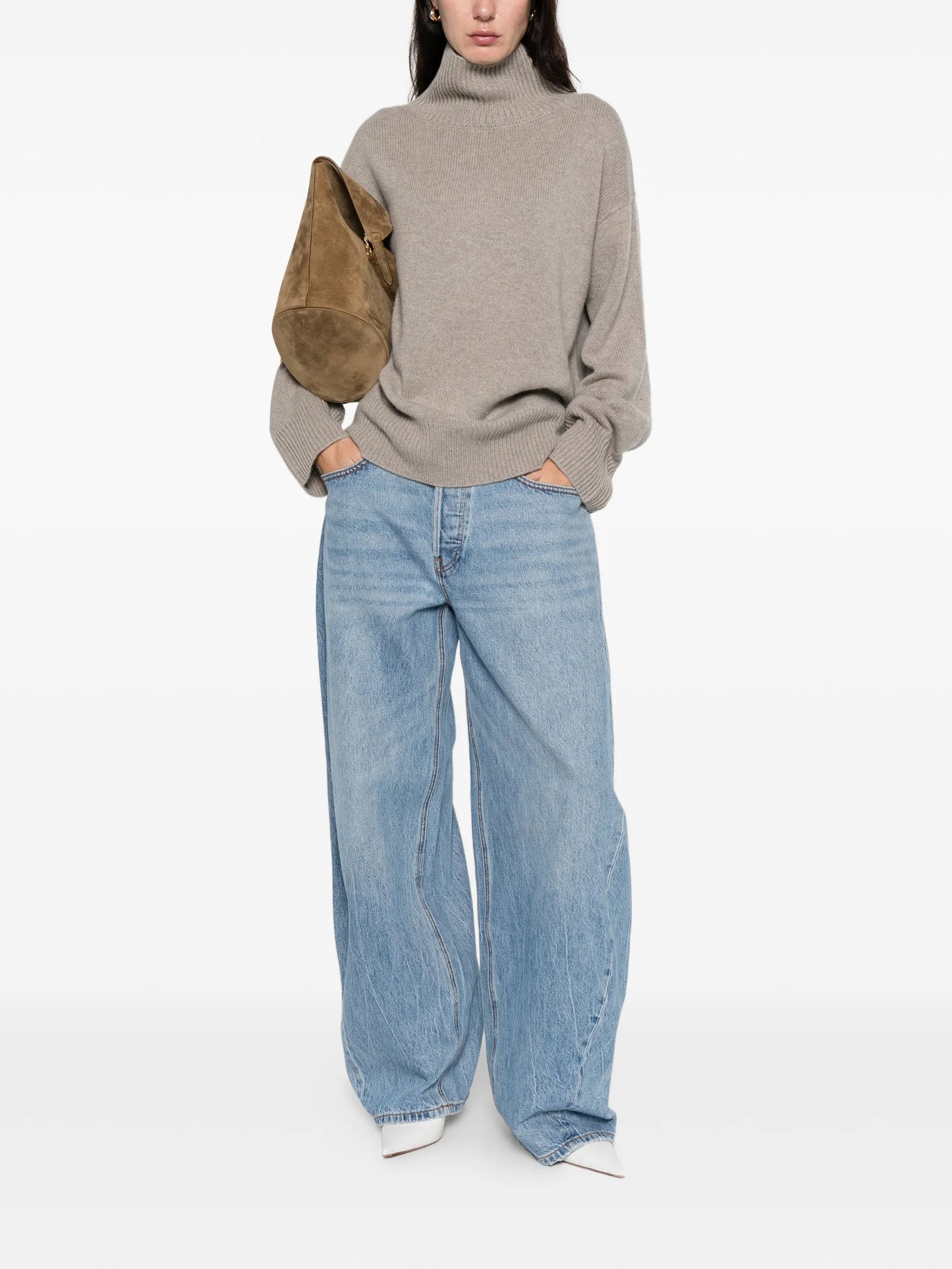 turtleneck cashmere sweater