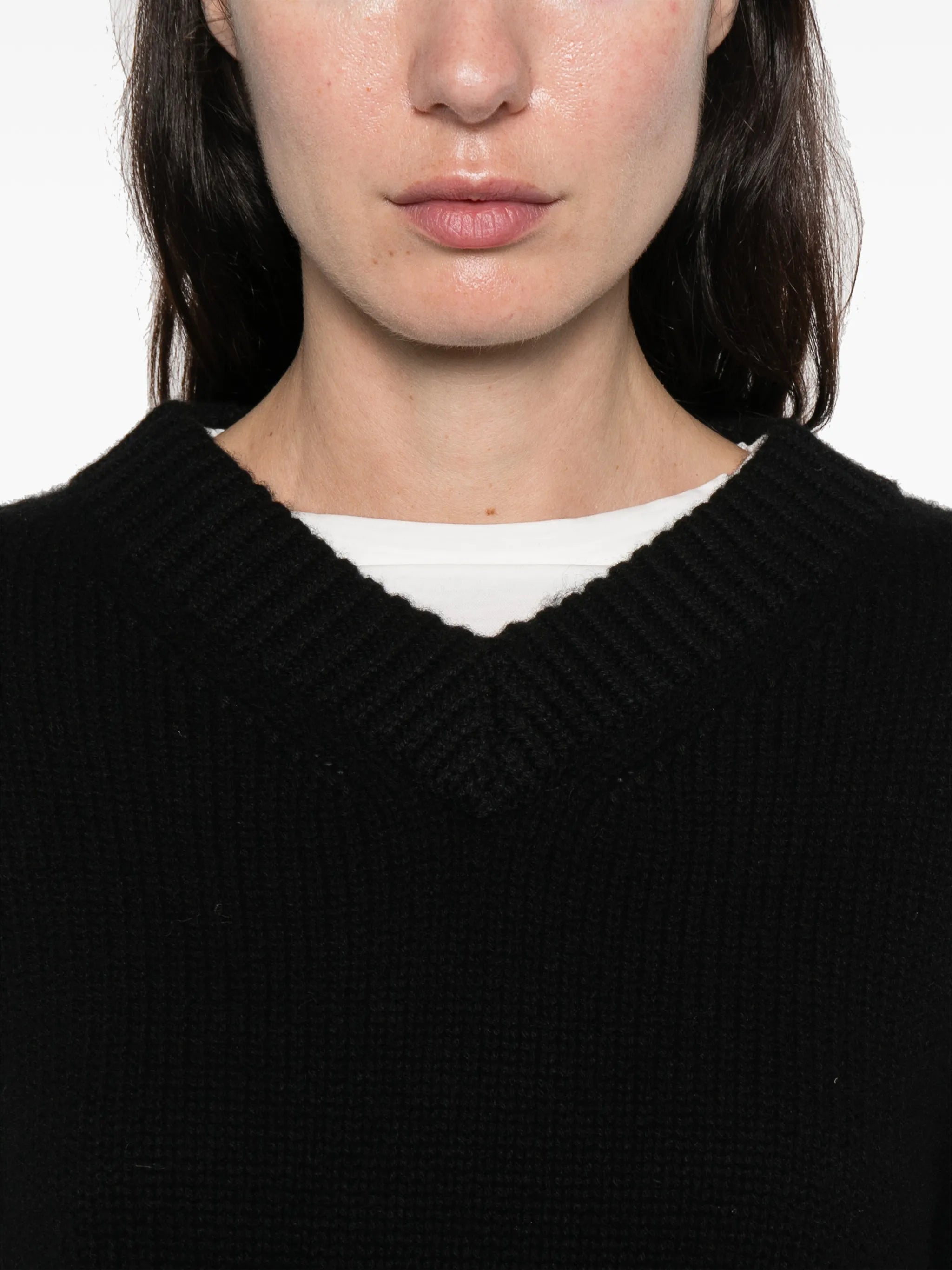 V-neck sweater