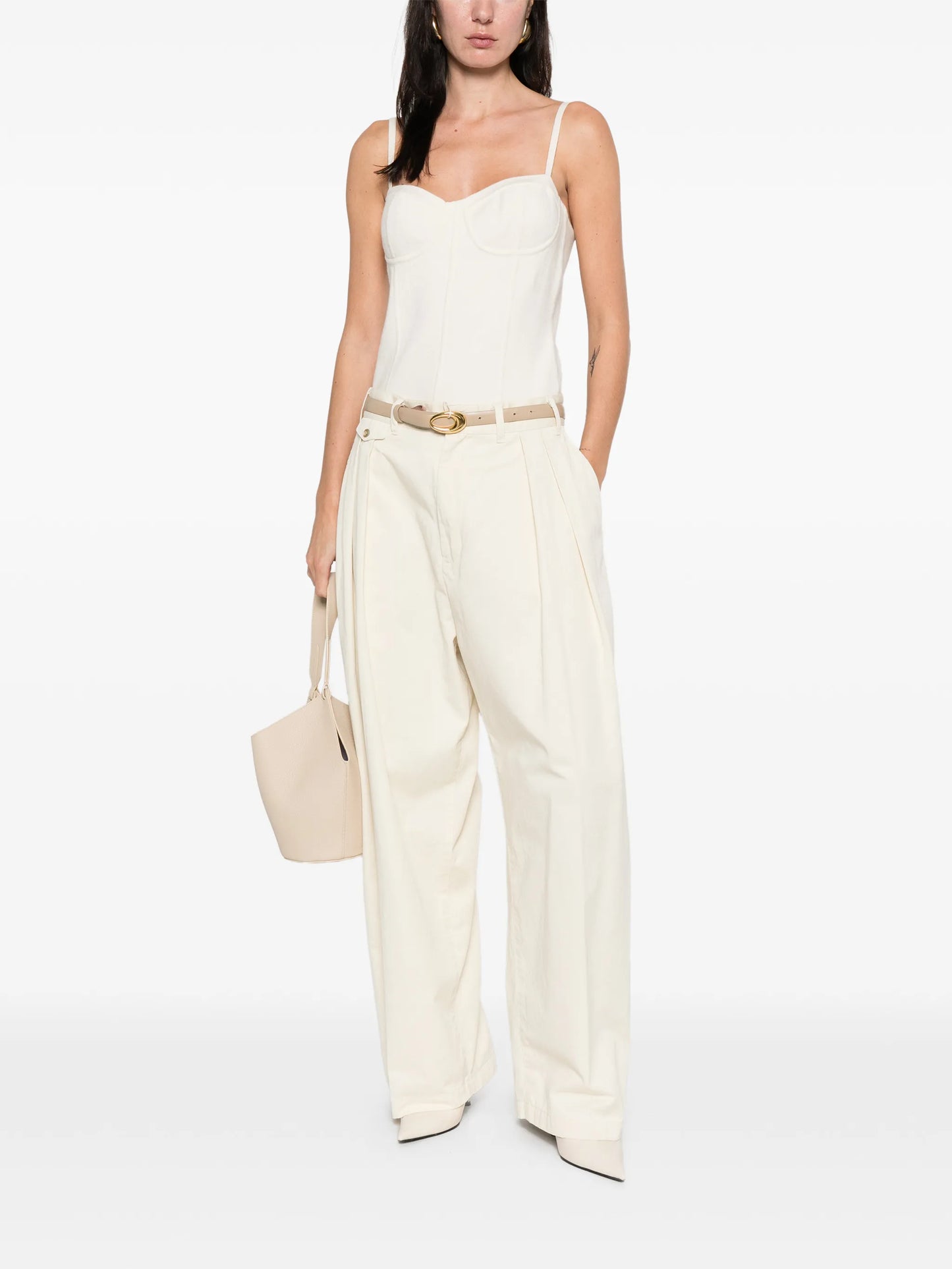 double knit singlet corset