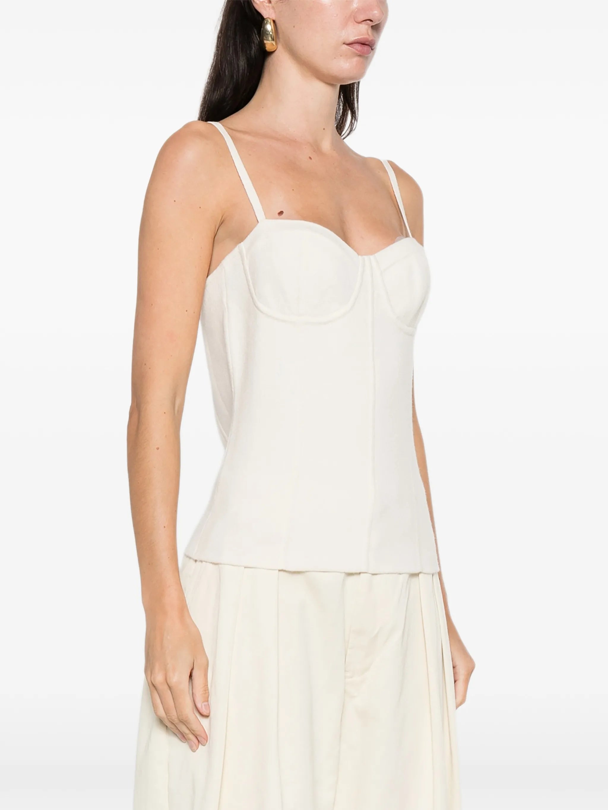 double knit singlet corset