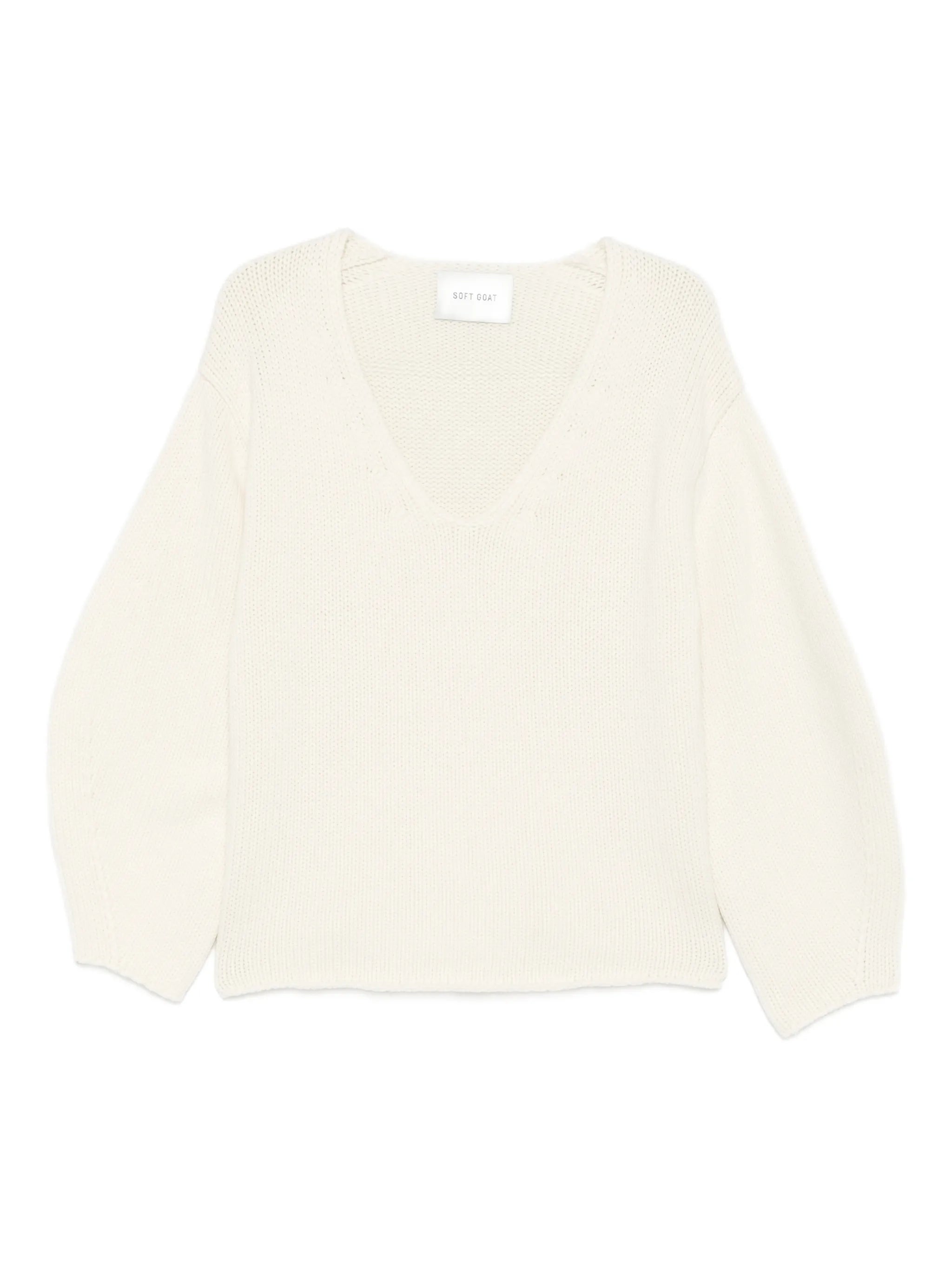 spaghetti-strap cashmere top