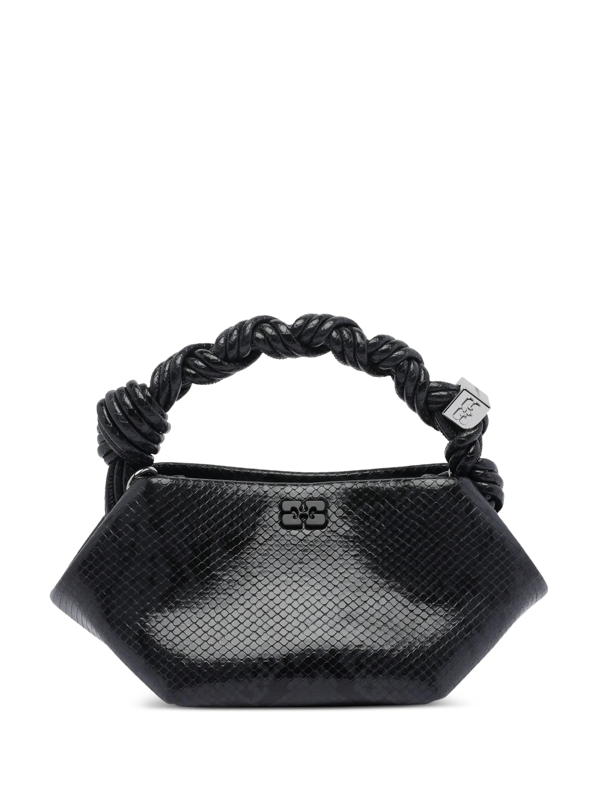 small twisted-handle shoulder bag