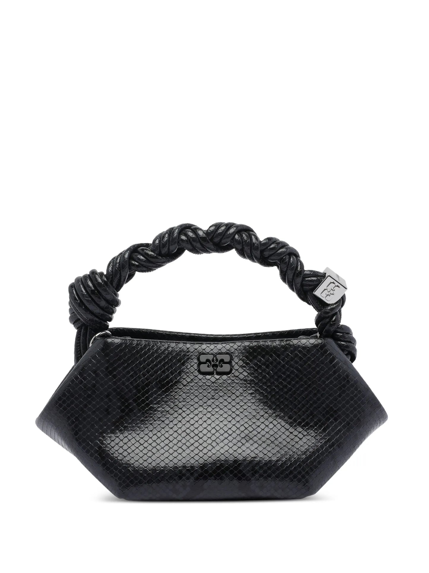 small twisted-handle shoulder bag