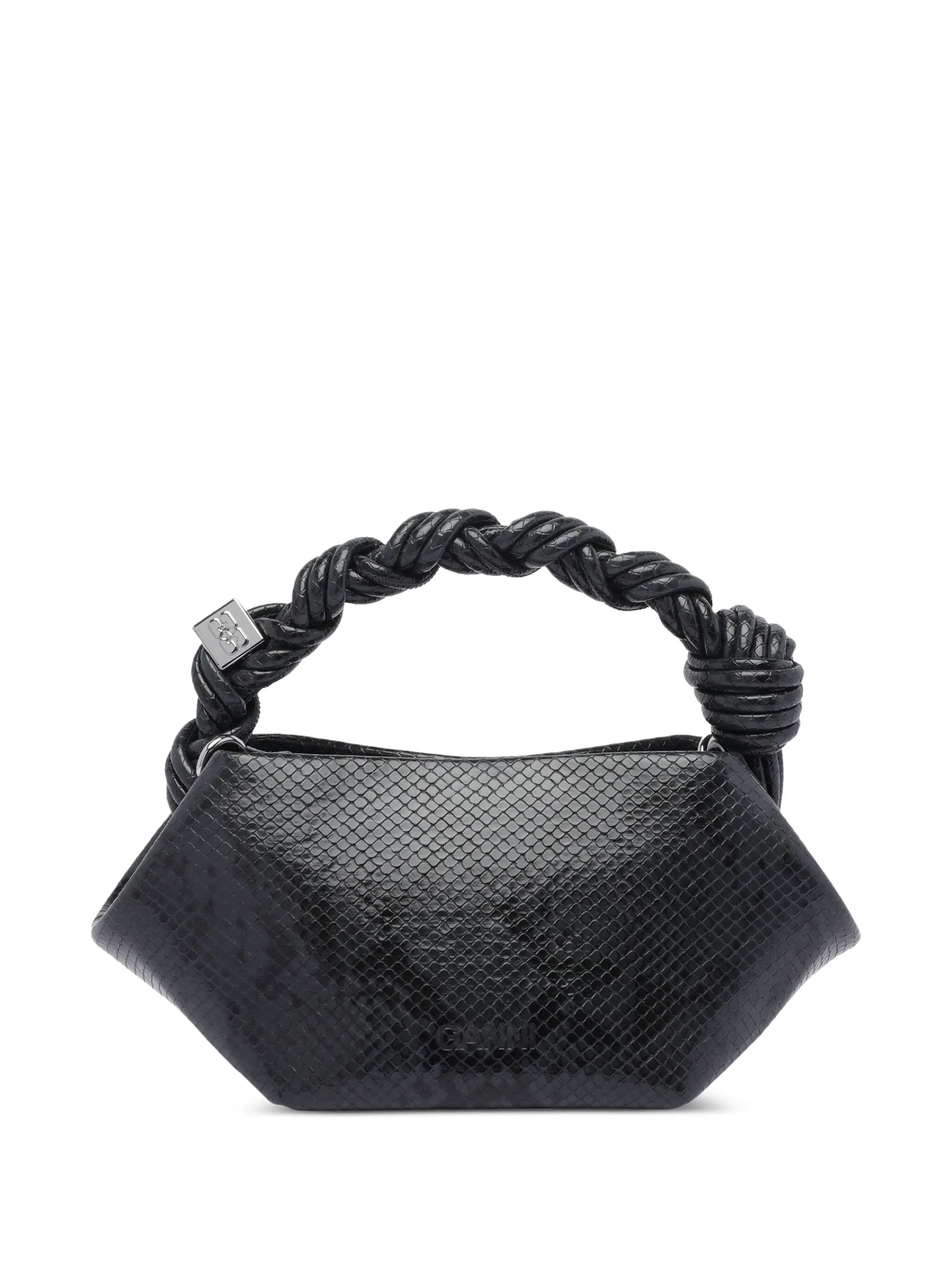 small twisted-handle shoulder bag
