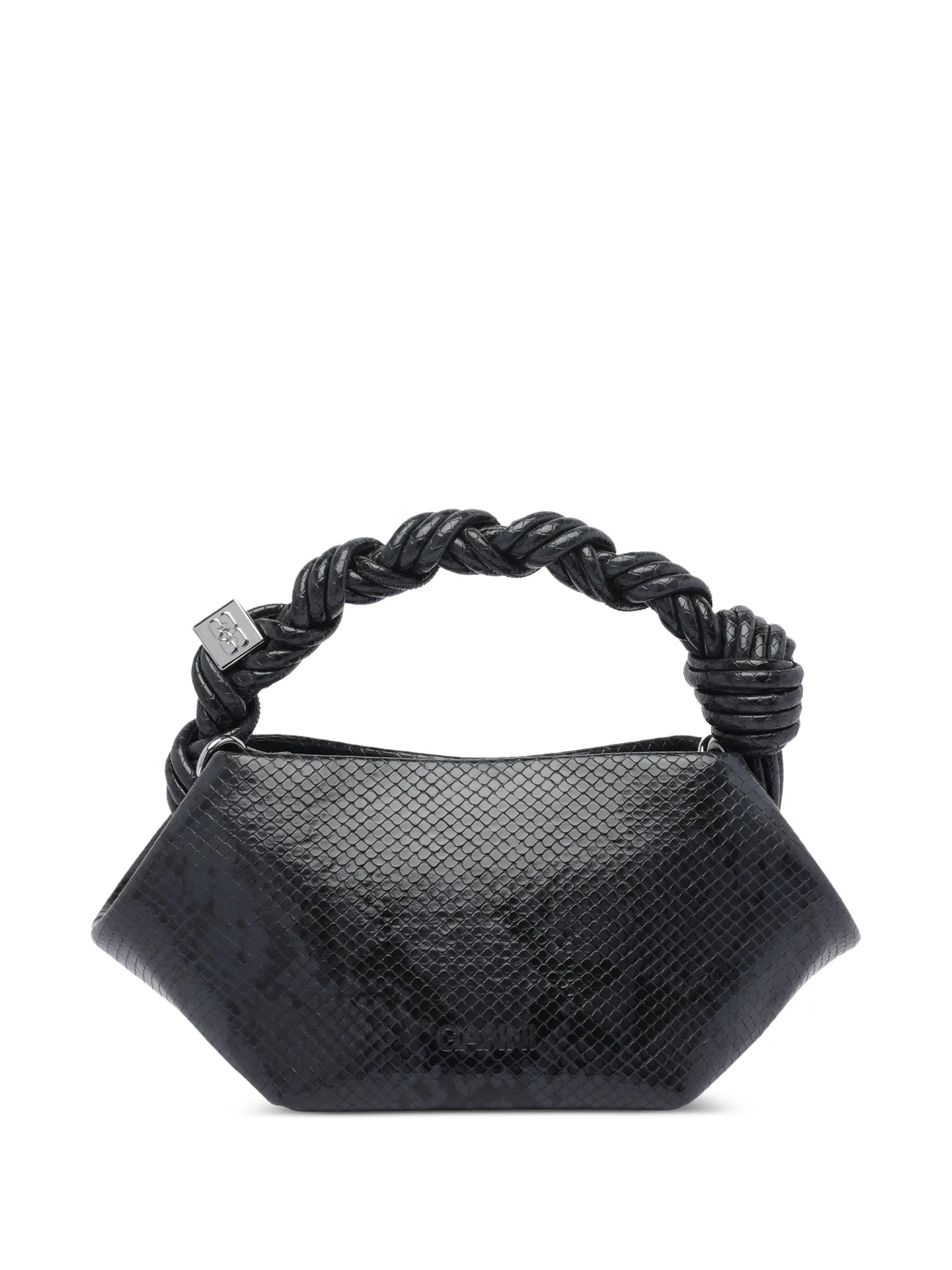 small twisted-handle shoulder bag