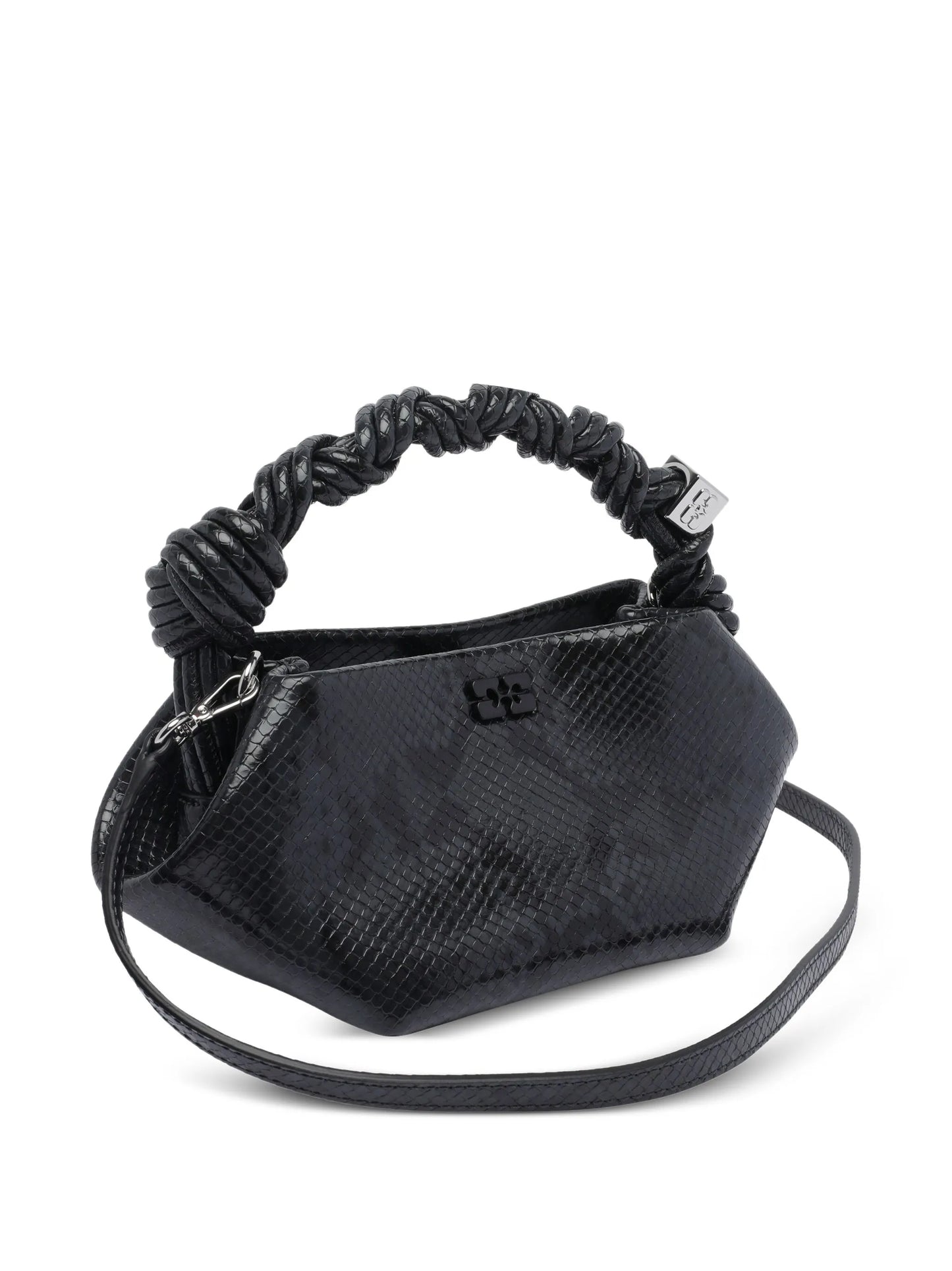 small twisted-handle shoulder bag