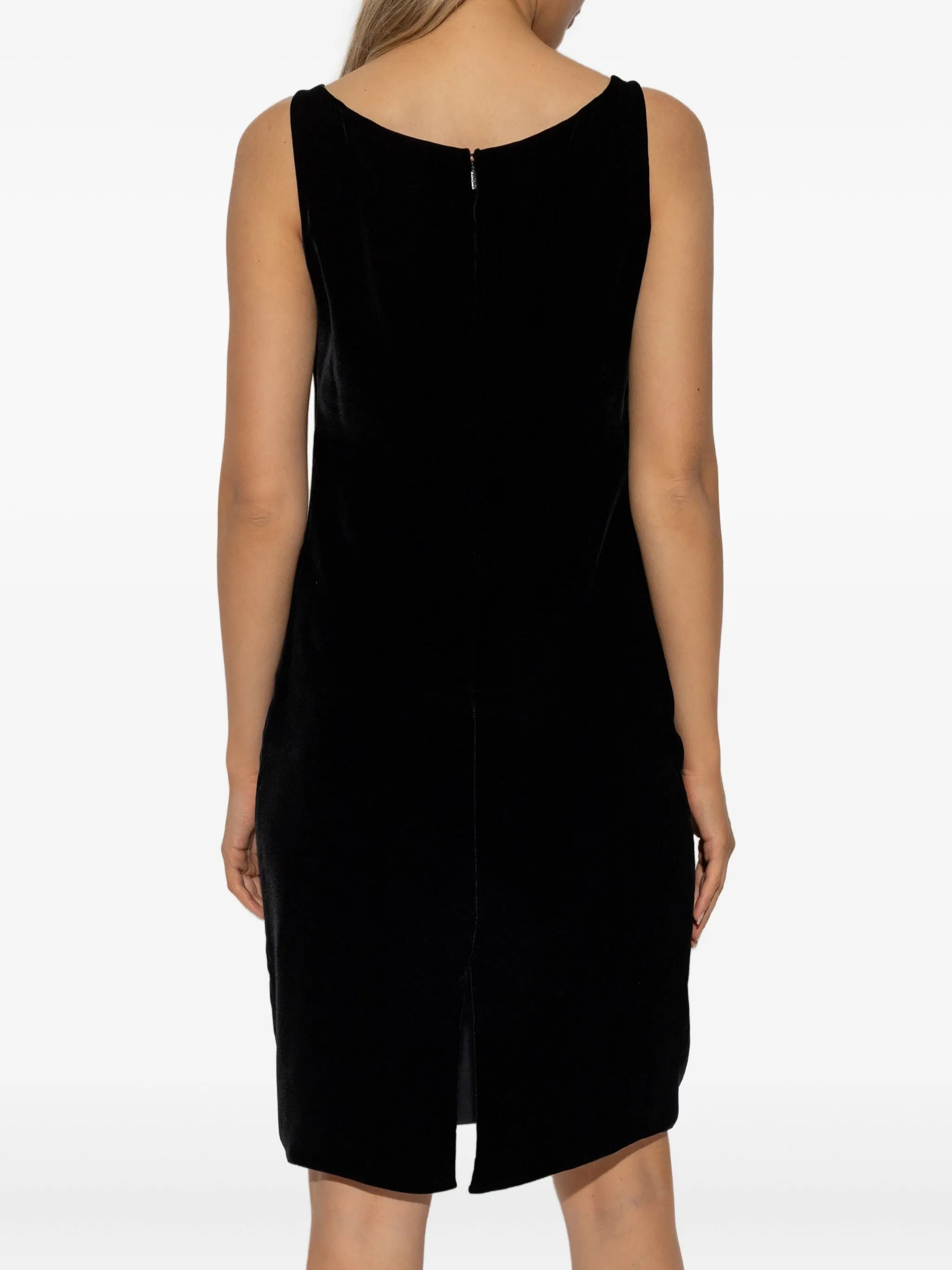 Medusa-embellishment mini dress