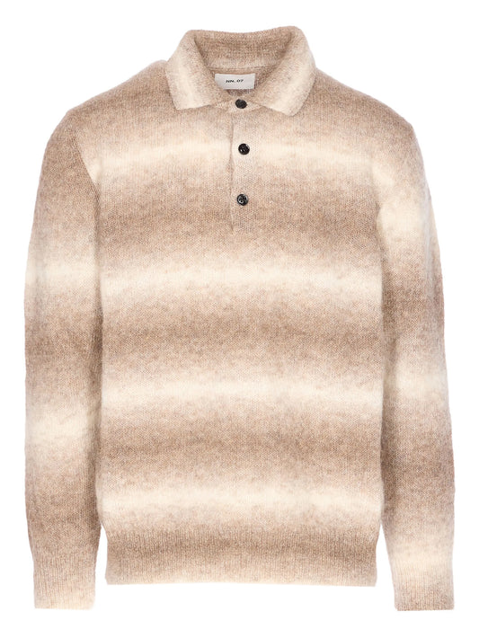 long-sleeve polo shirt