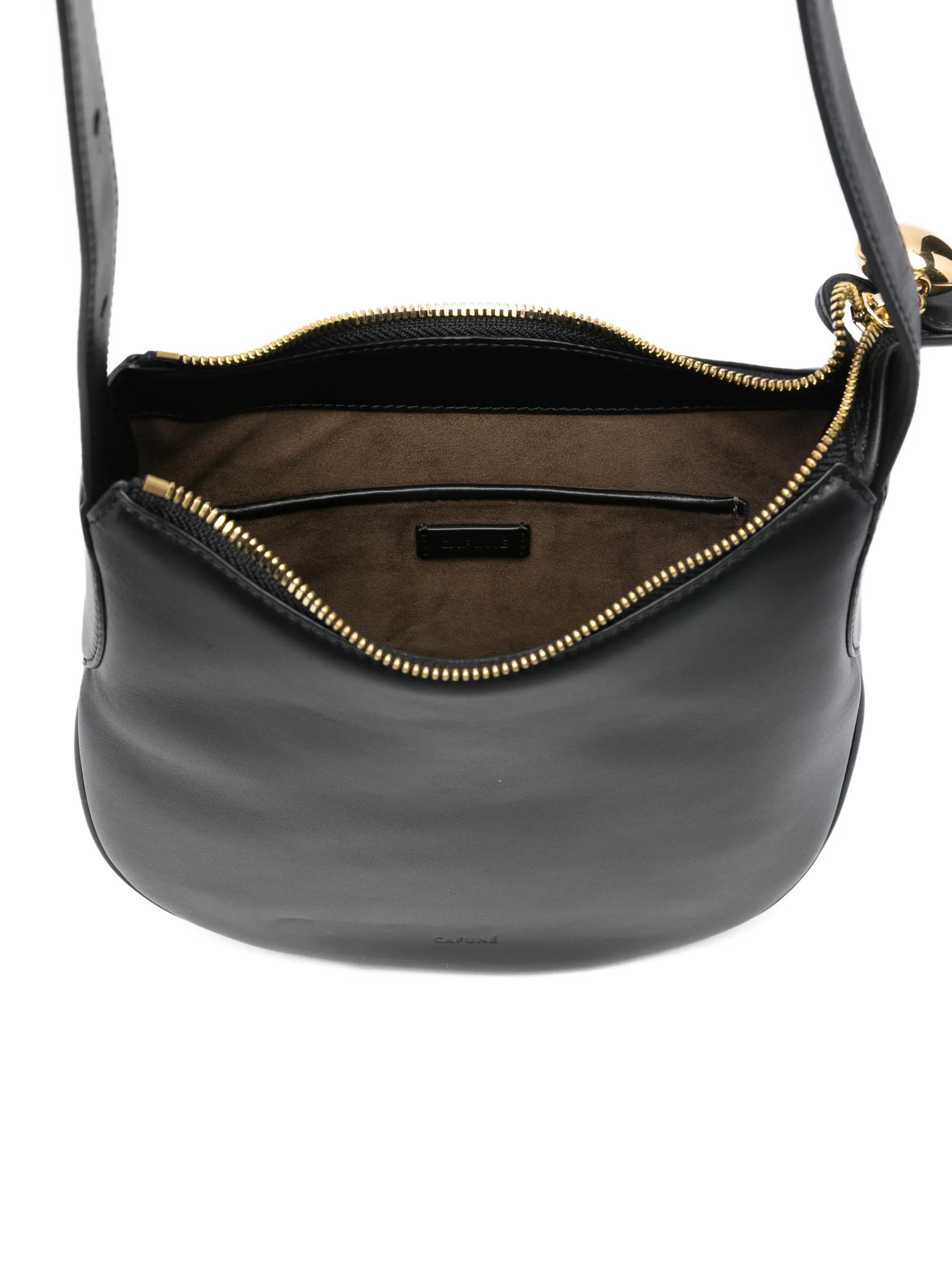 Lune zip shoulder bag
