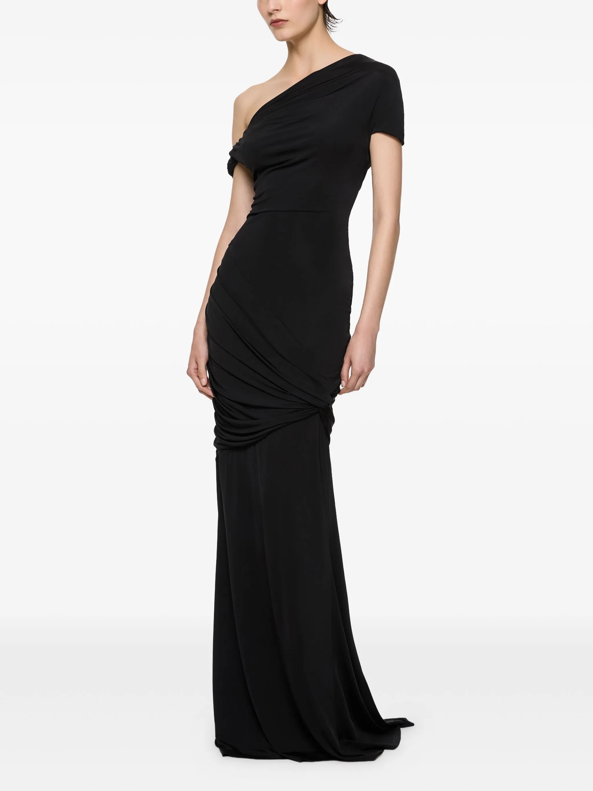 Pascal one-shoulder maxi dress