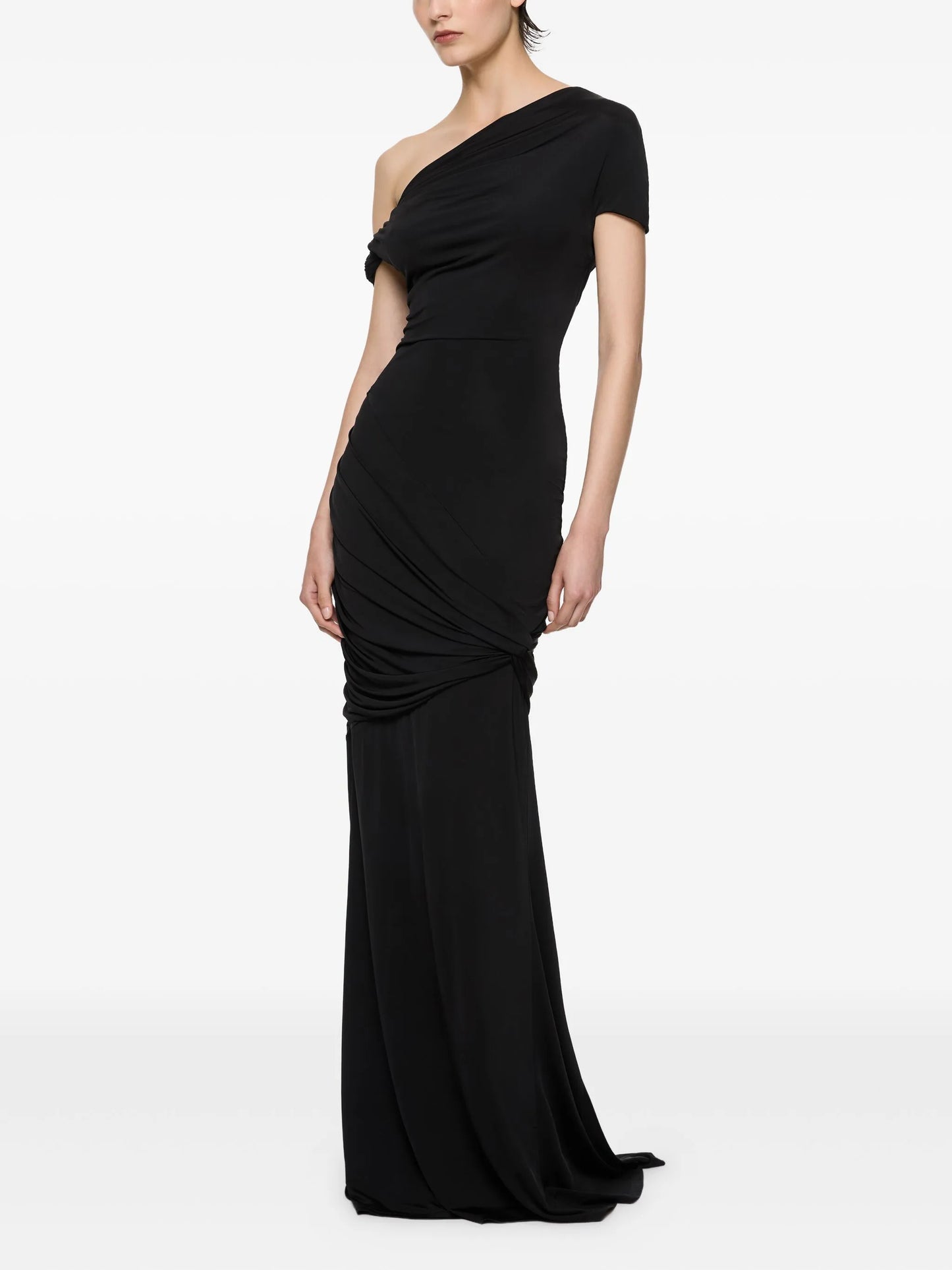 Pascal one-shoulder maxi dress