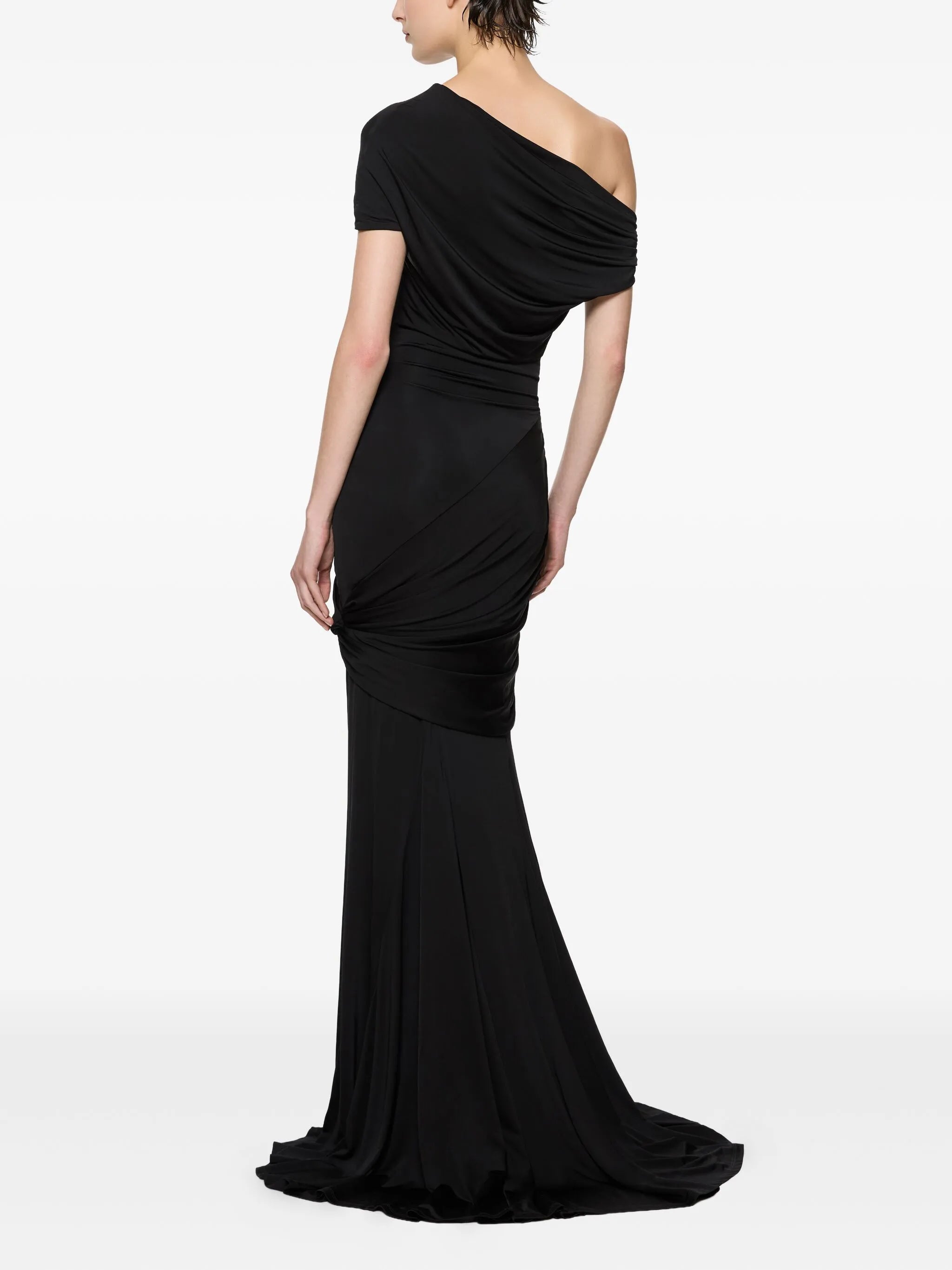 Pascal one-shoulder maxi dress
