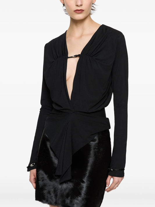 Filomena long-sleeve top