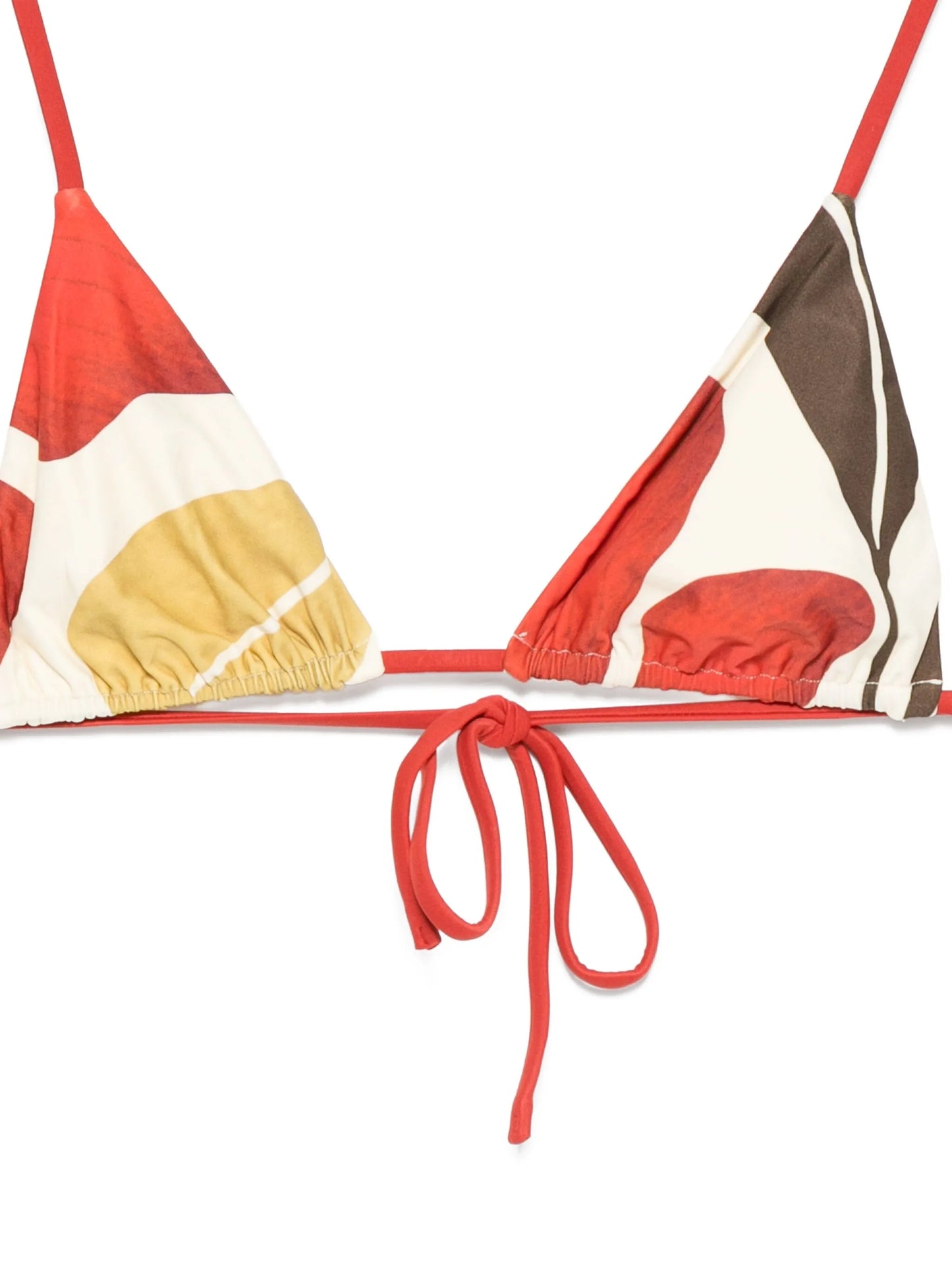 Julietta flower-print bikini top