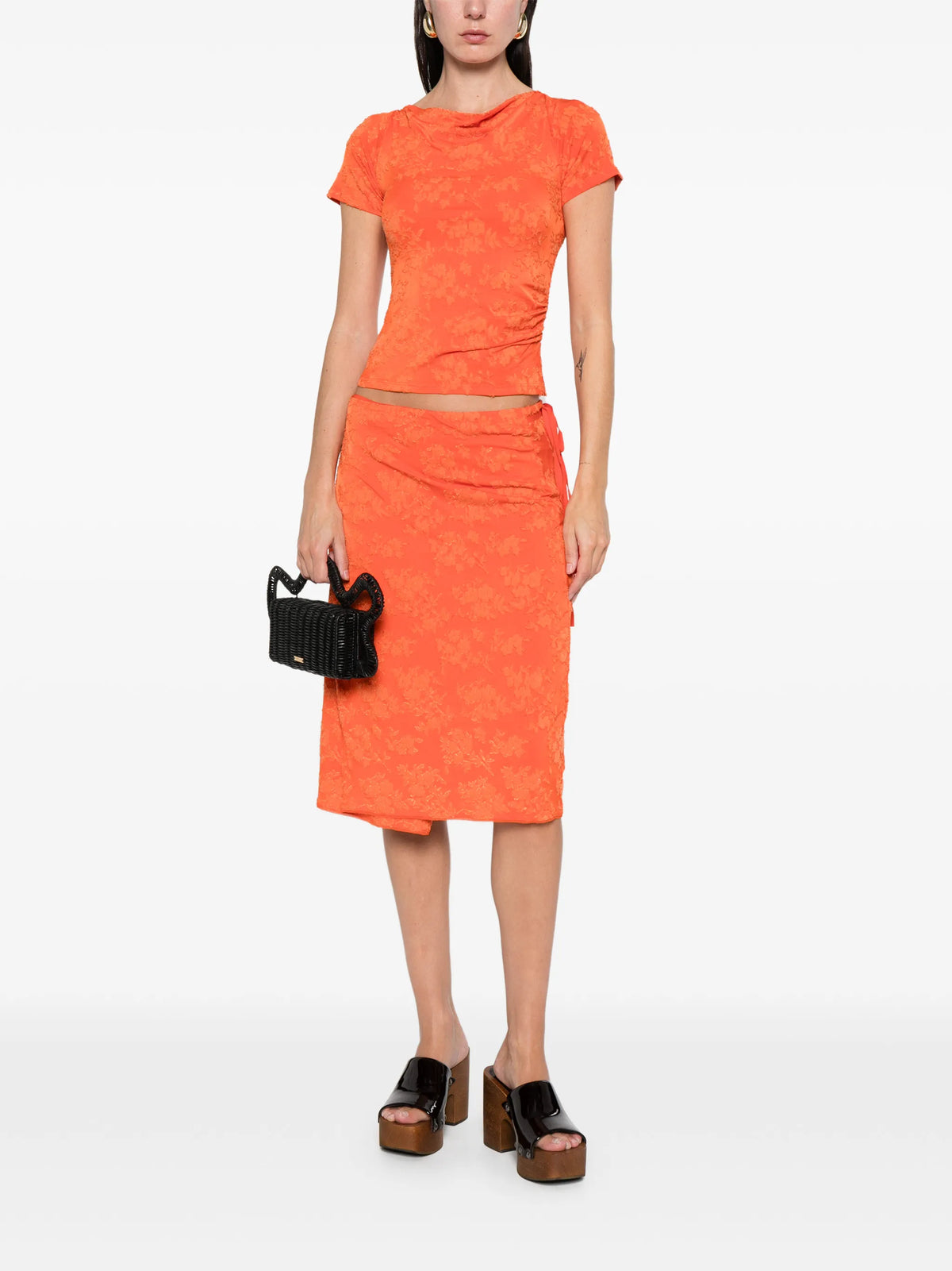 Blanca wrap skirt