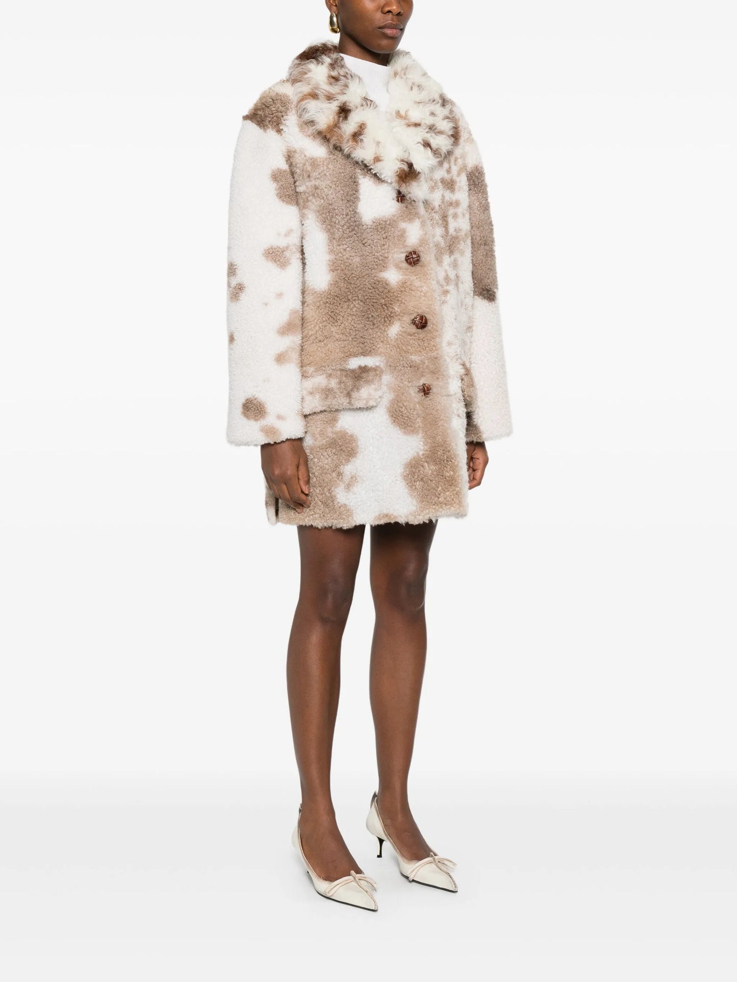 patterned coat