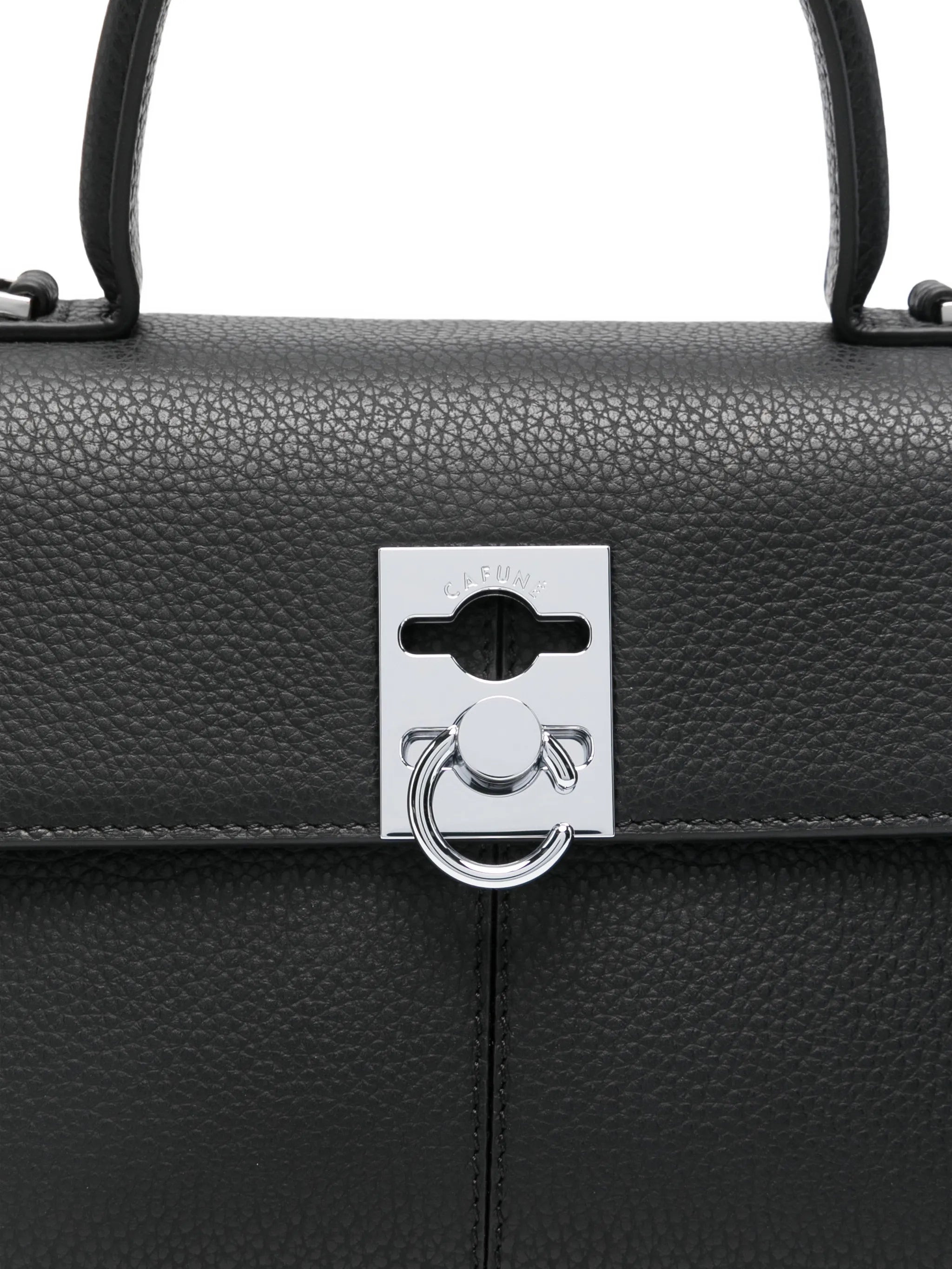 Medium Stance grain leather crossbody bag