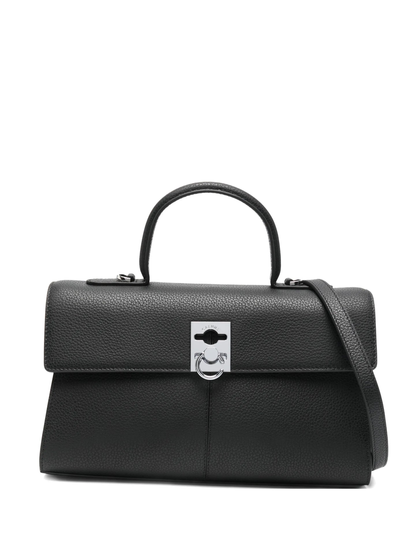 Medium Stance grain leather crossbody bag