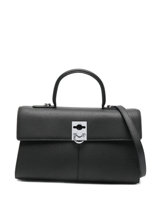 Medium Stance grain leather crossbody bag