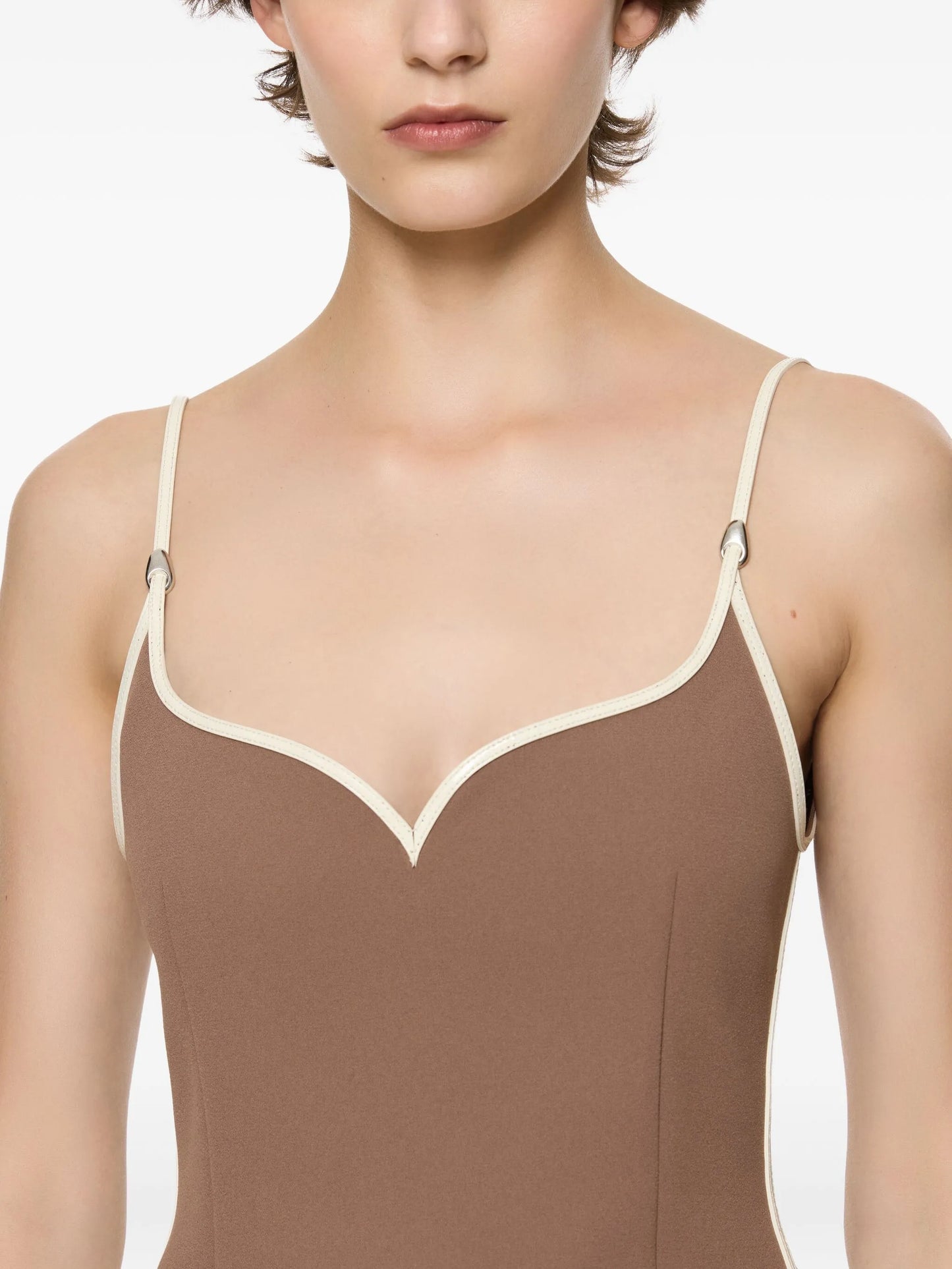 Heart trim-detail top