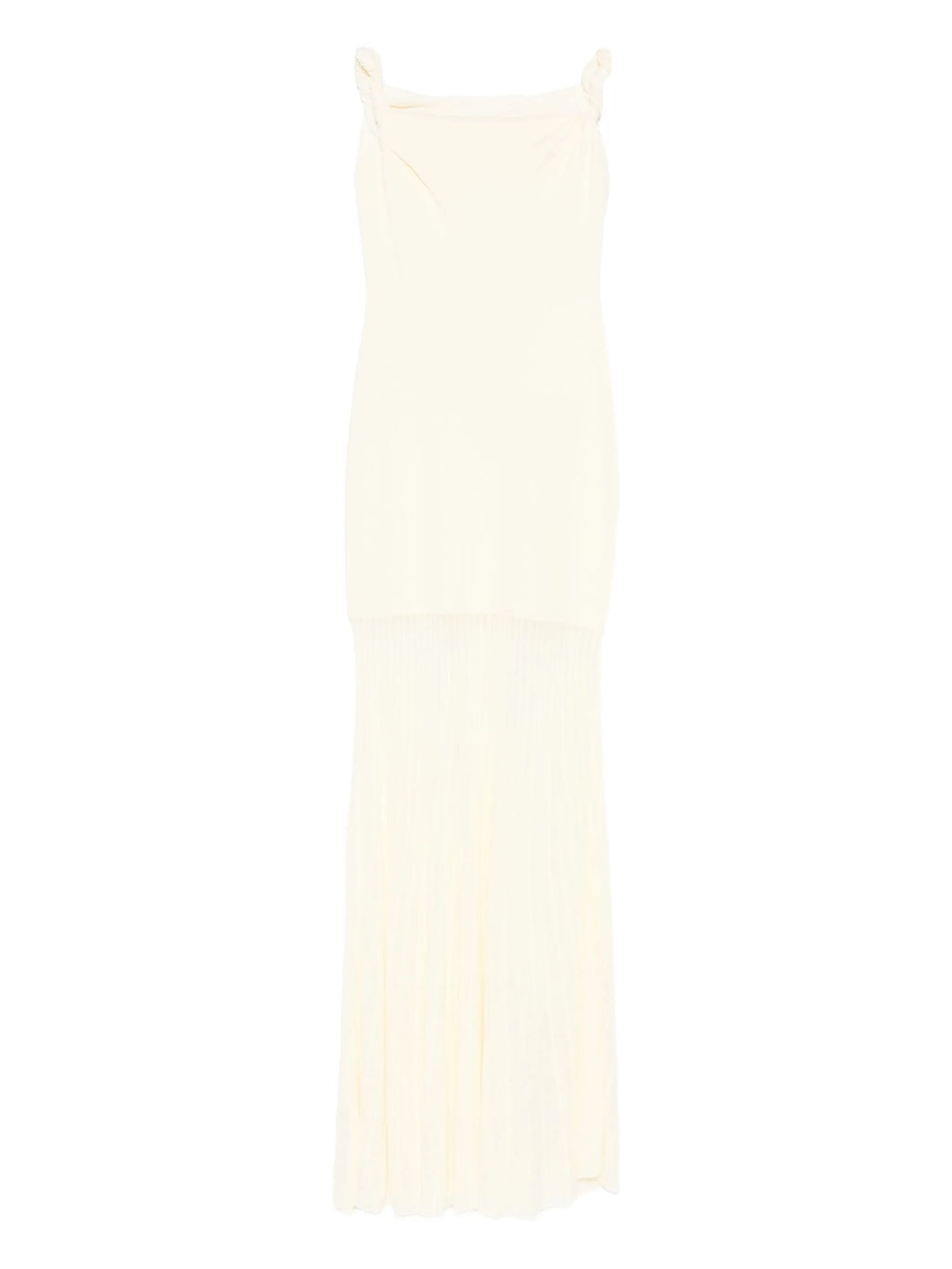 Elia off-shouder twist maxi dress