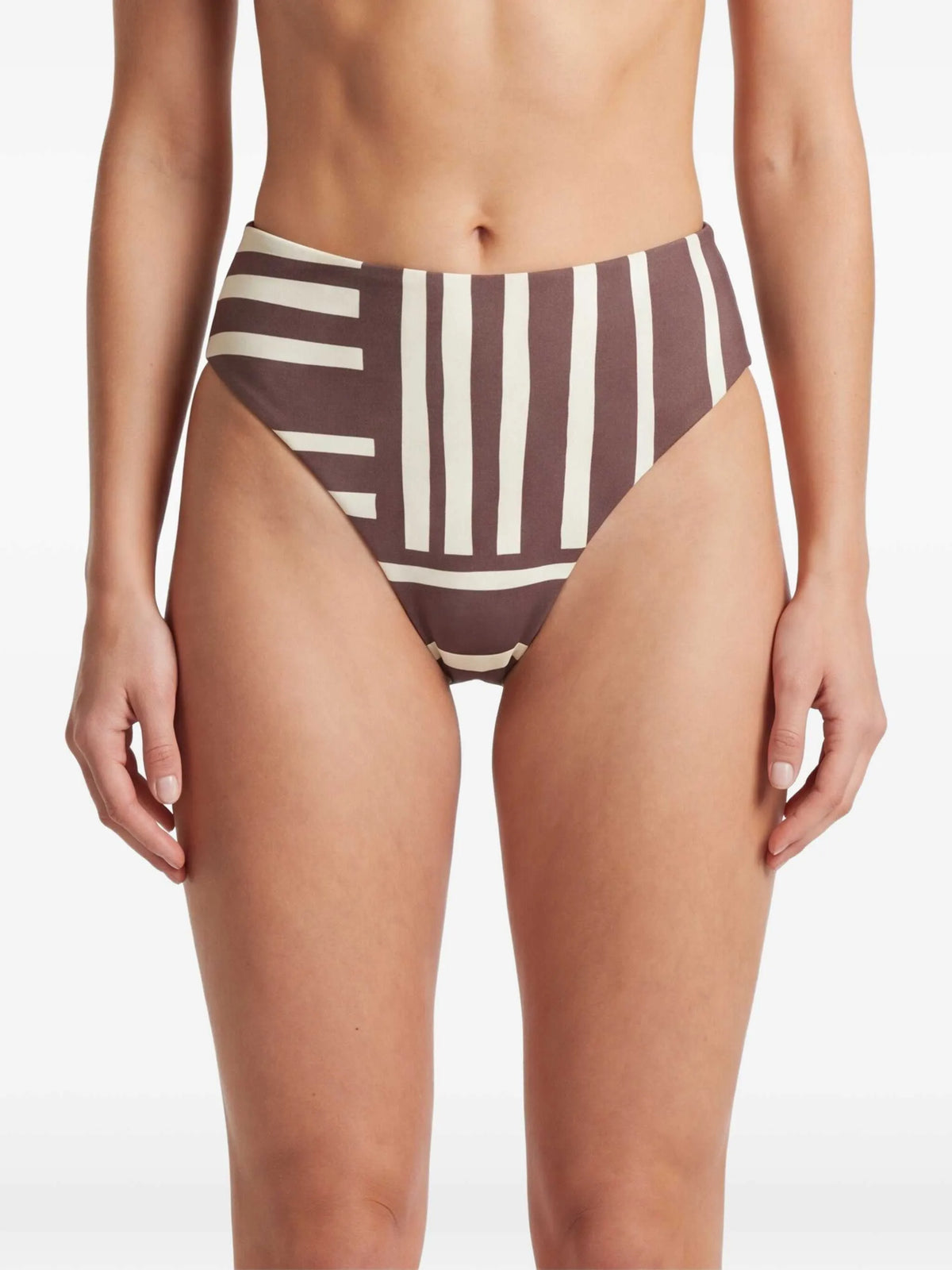 Linocut high cut brief