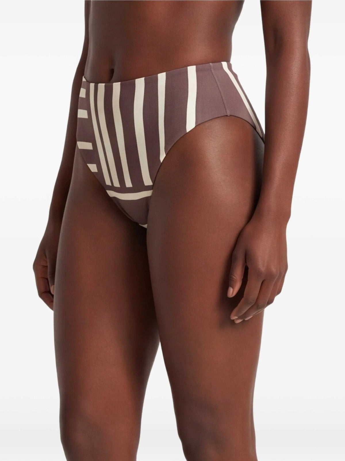 Linocut high cut brief