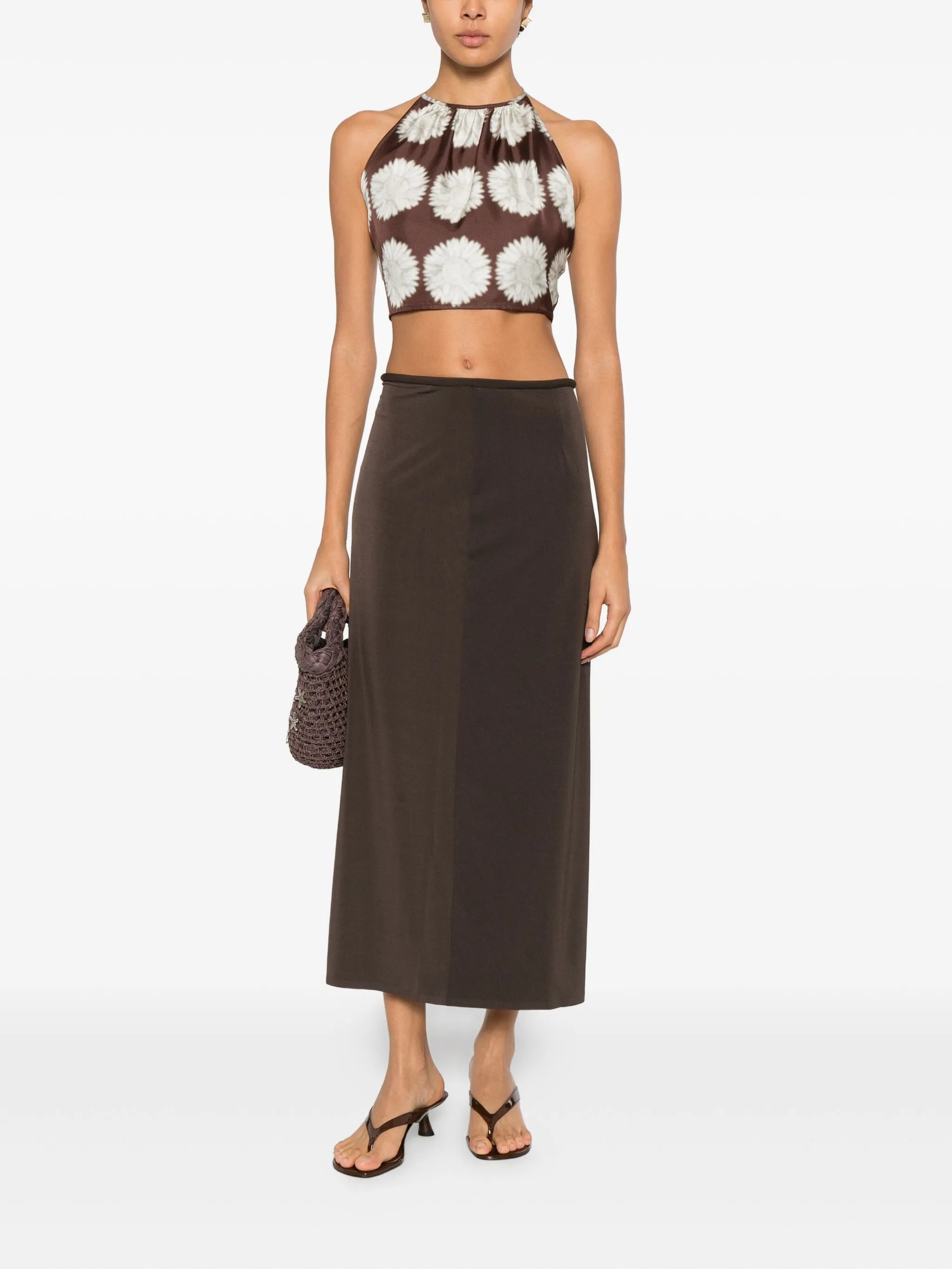 Matheo midi skirt