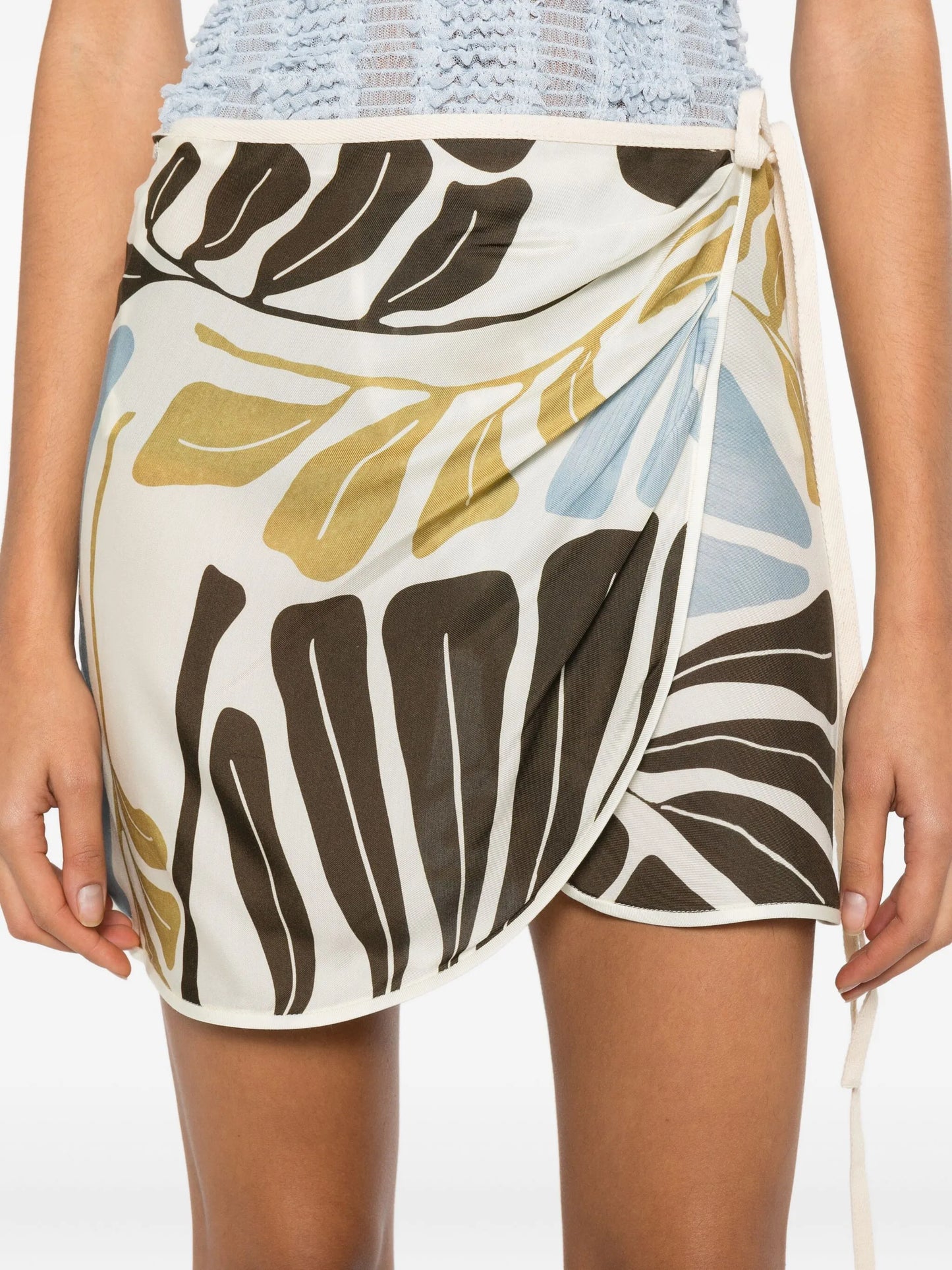 Lola floral-print pareo