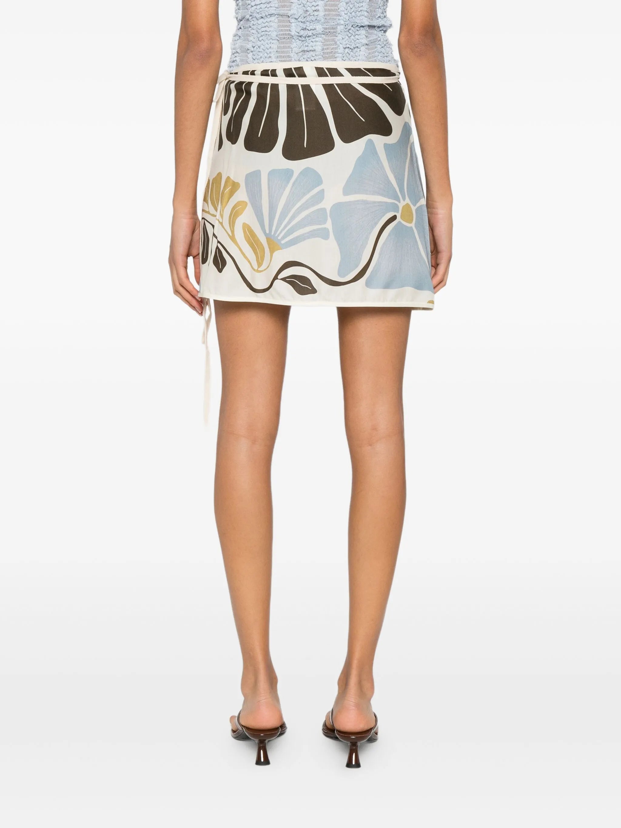 Lola floral-print pareo