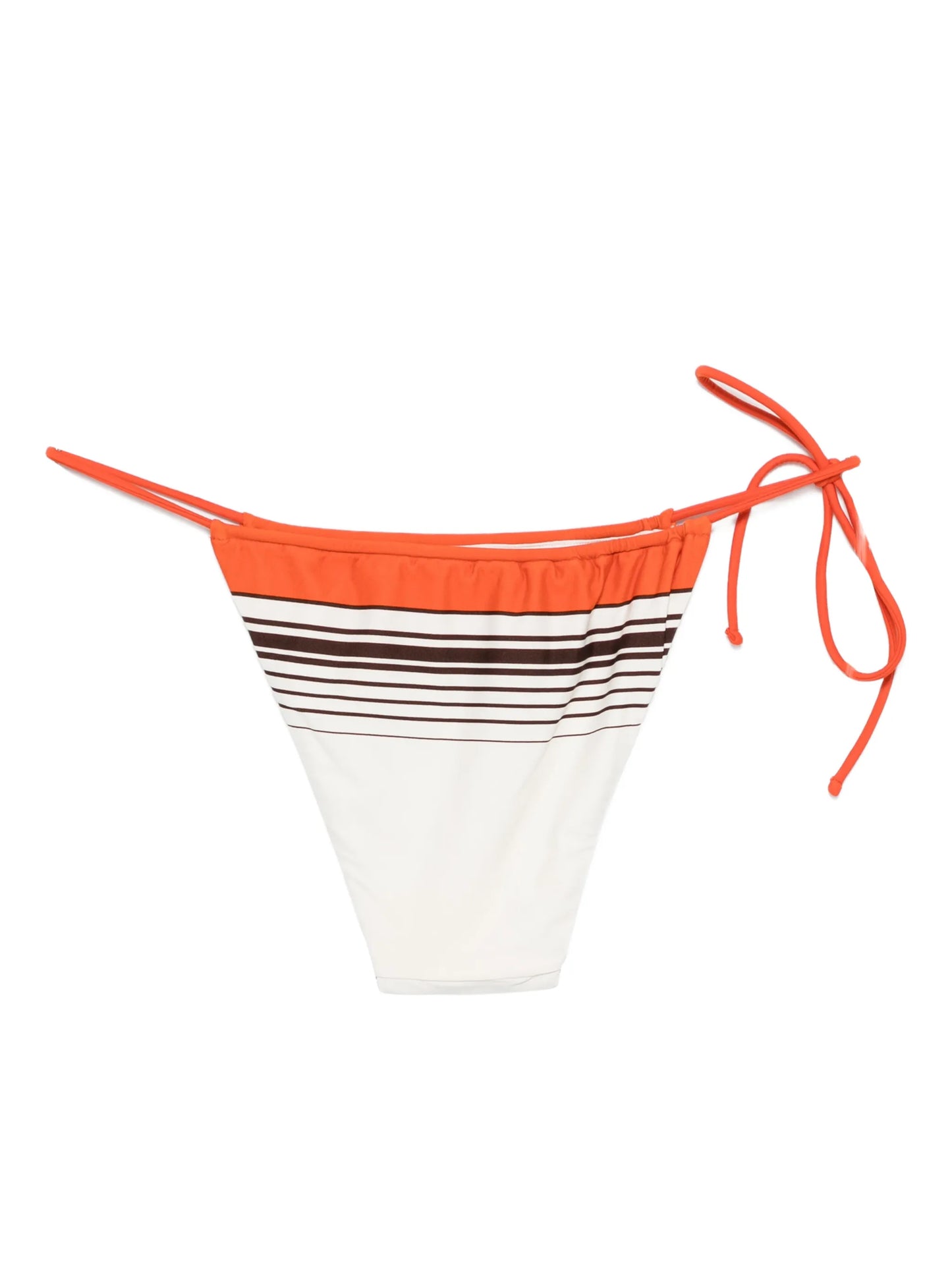 Destino striped-pattern bikini bottom