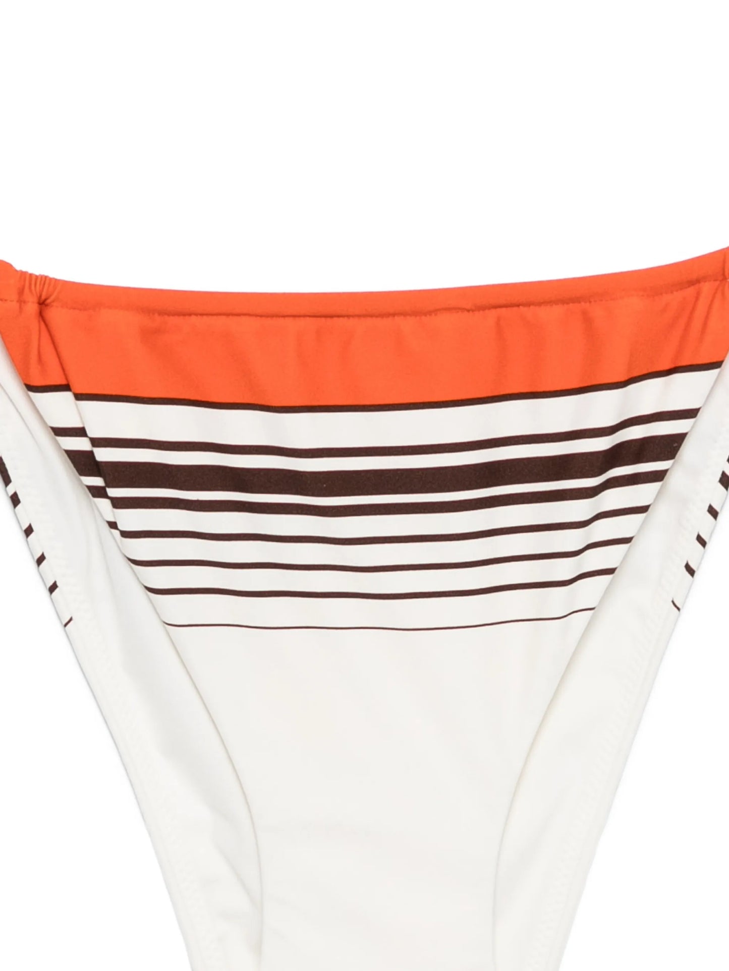 Destino striped-pattern bikini bottom