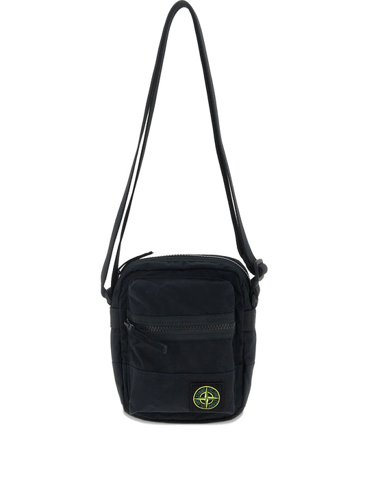 Compass-patch shoulder bag