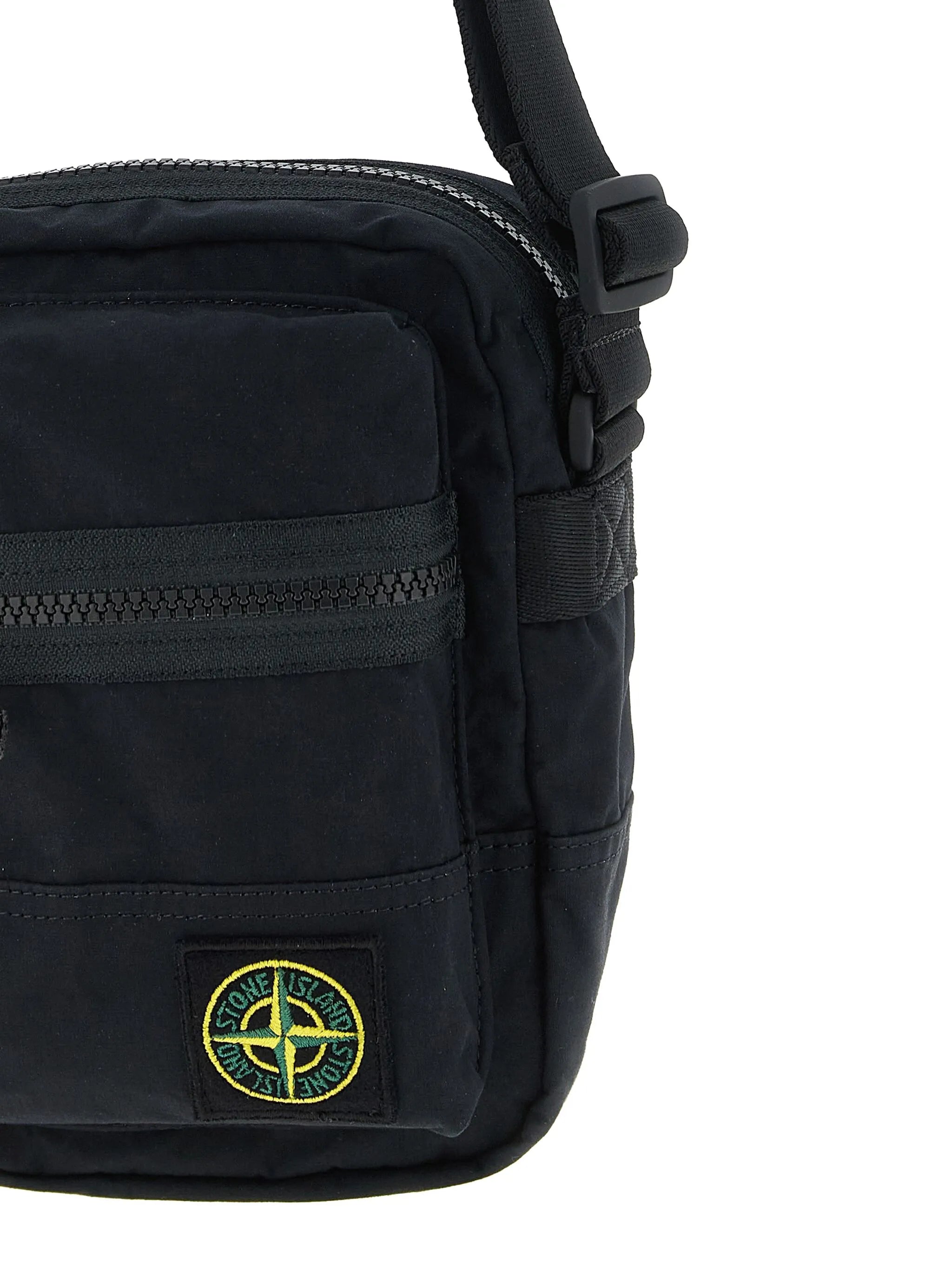 Compass-patch shoulder bag