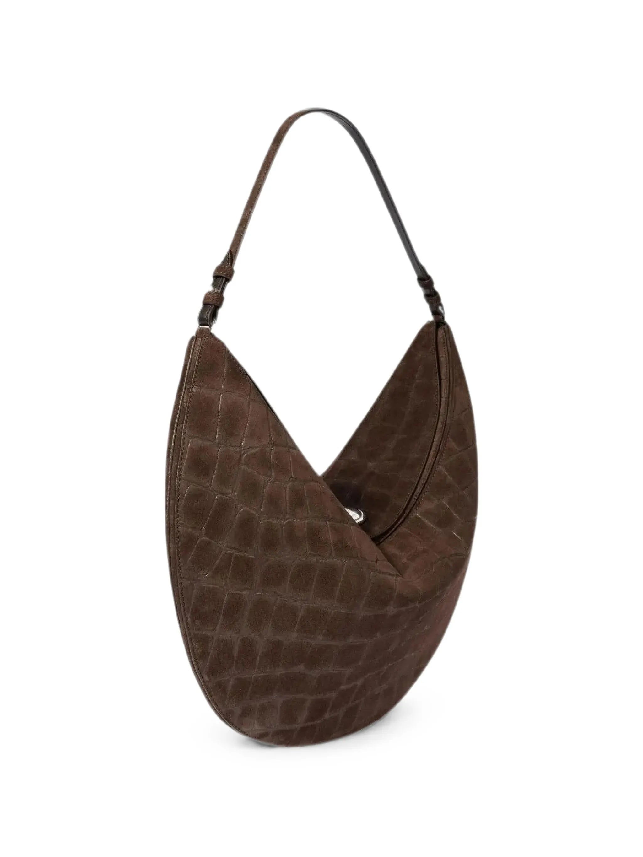 Ovalo leather shoulder bag