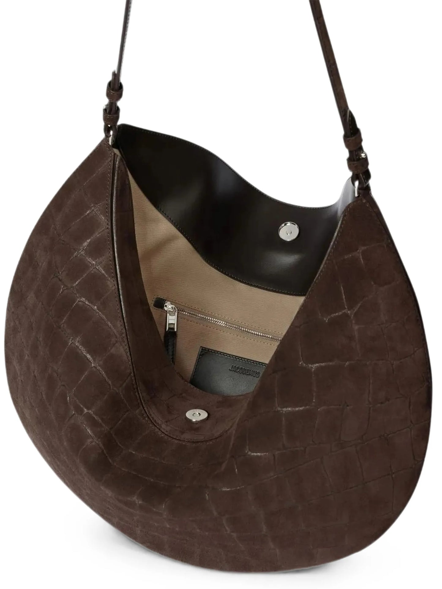 Ovalo leather shoulder bag