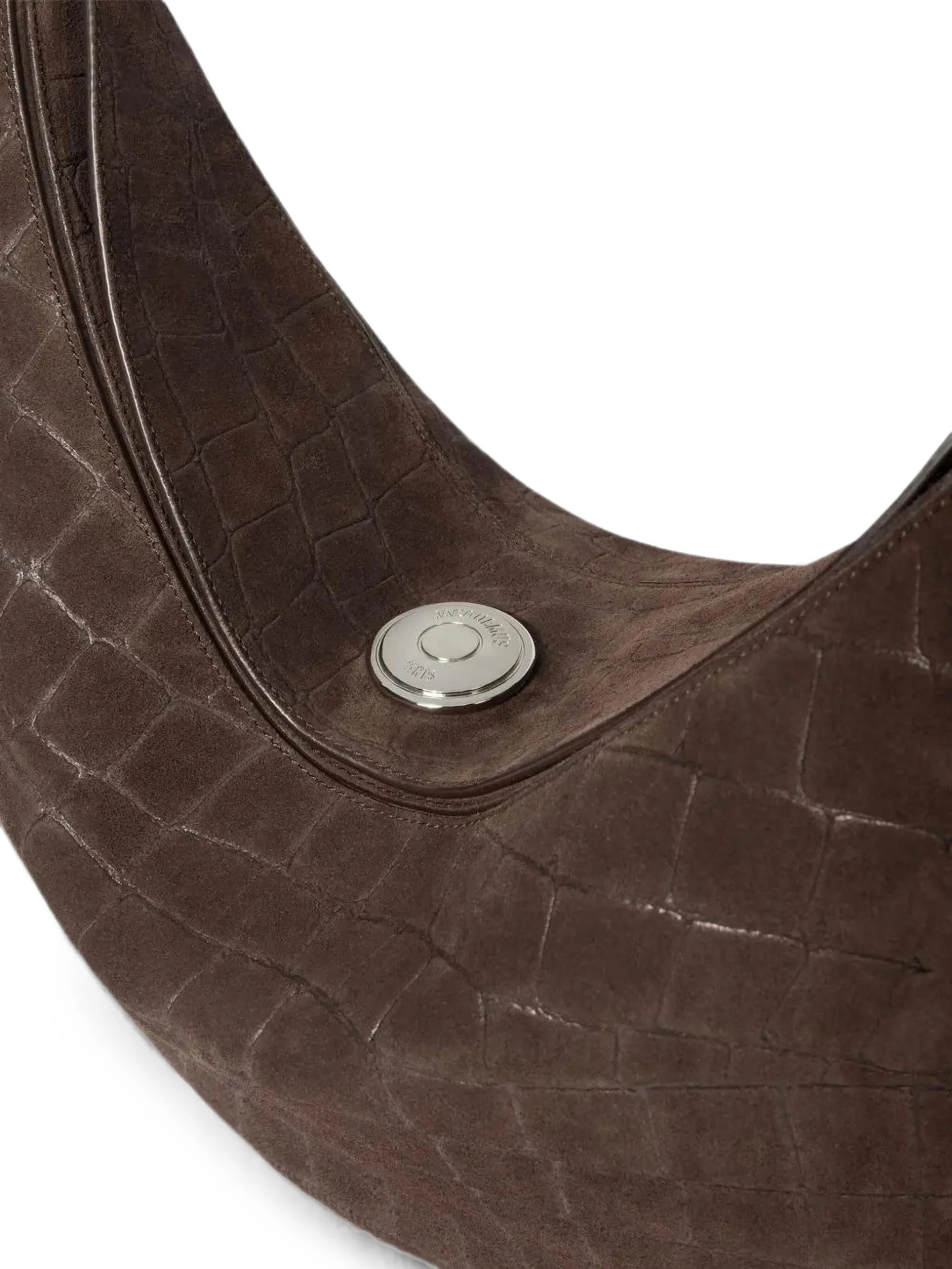 Ovalo leather shoulder bag