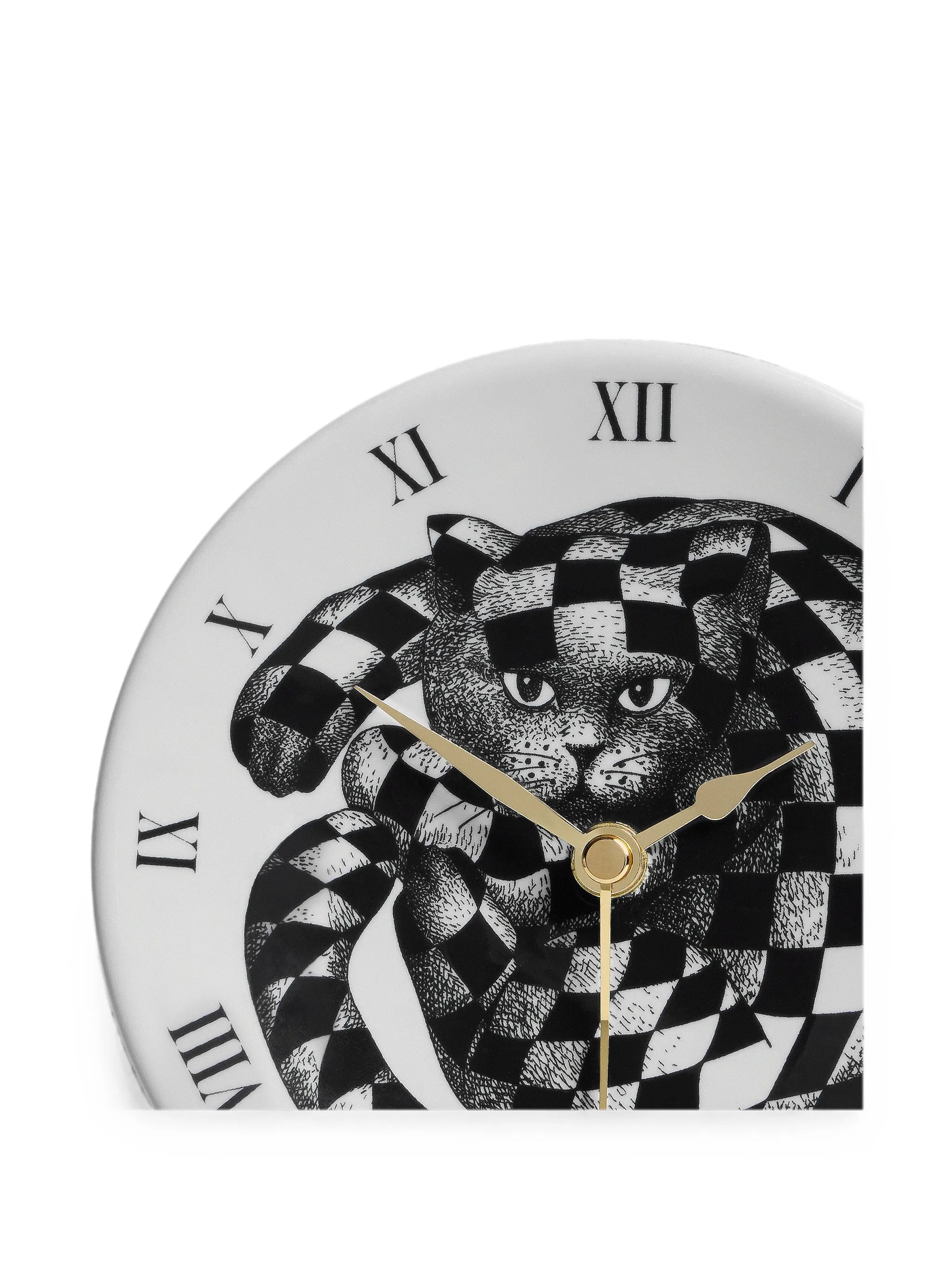cat-print clock