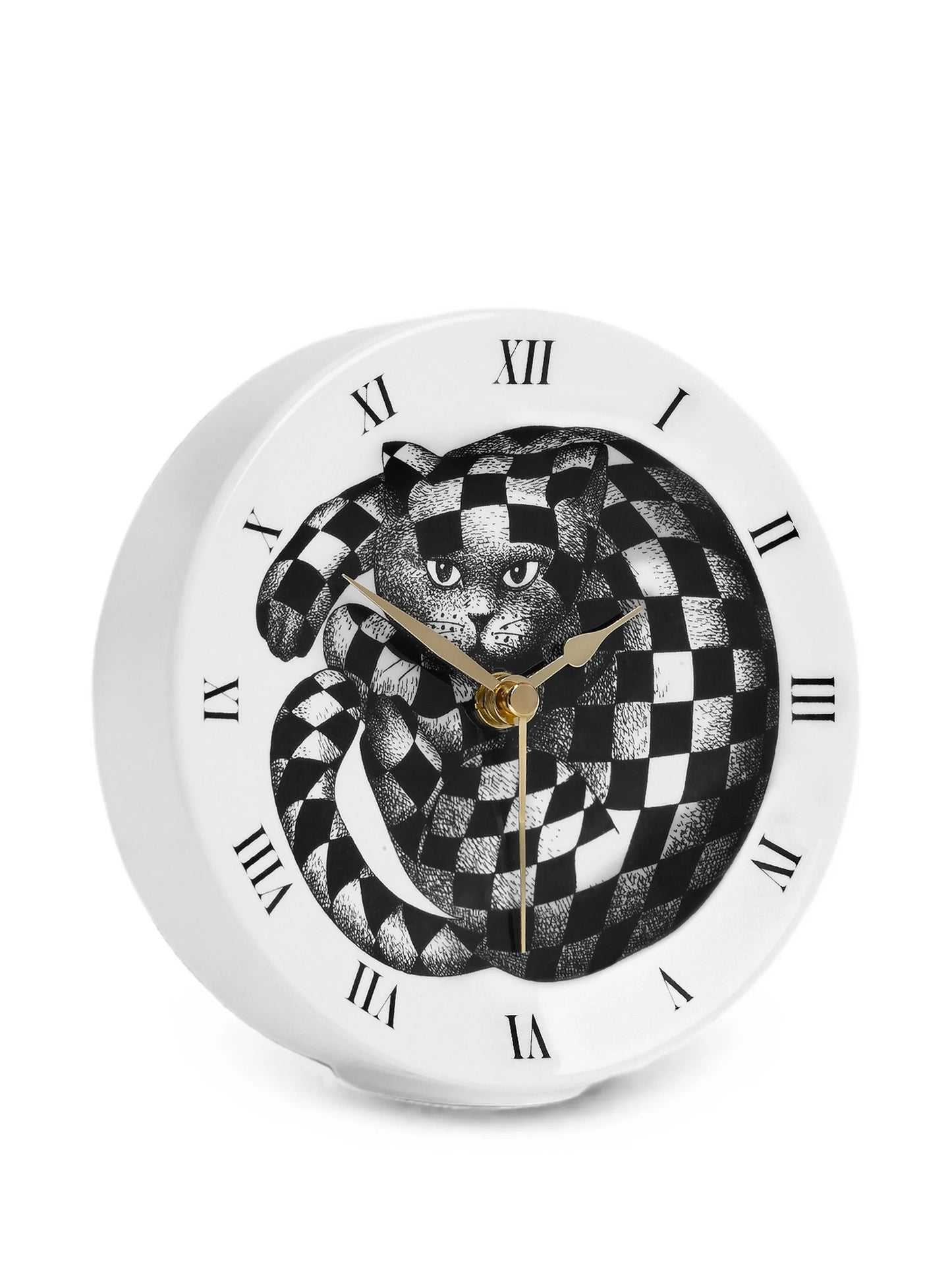 cat-print clock