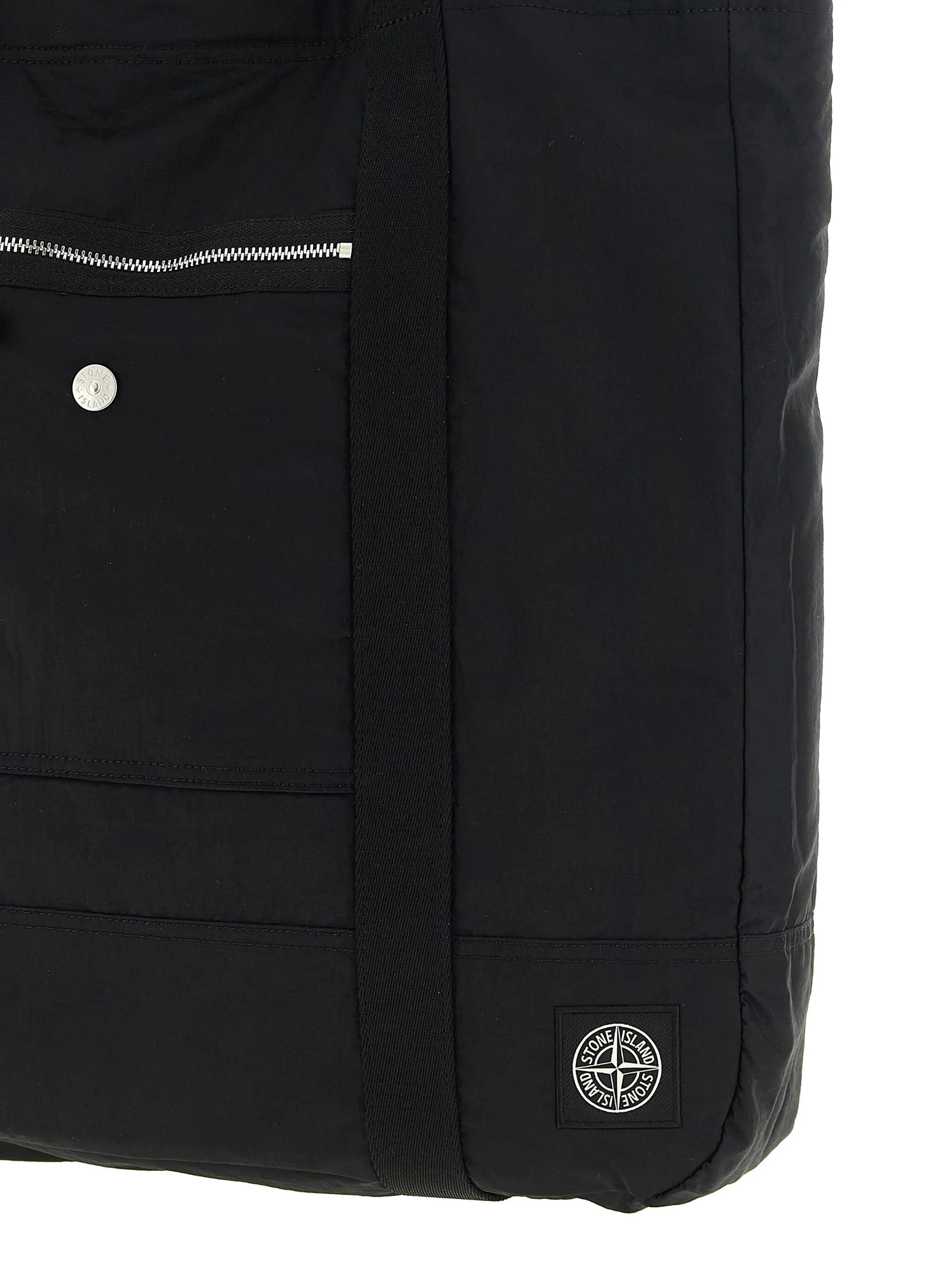 logo-patch tote bag